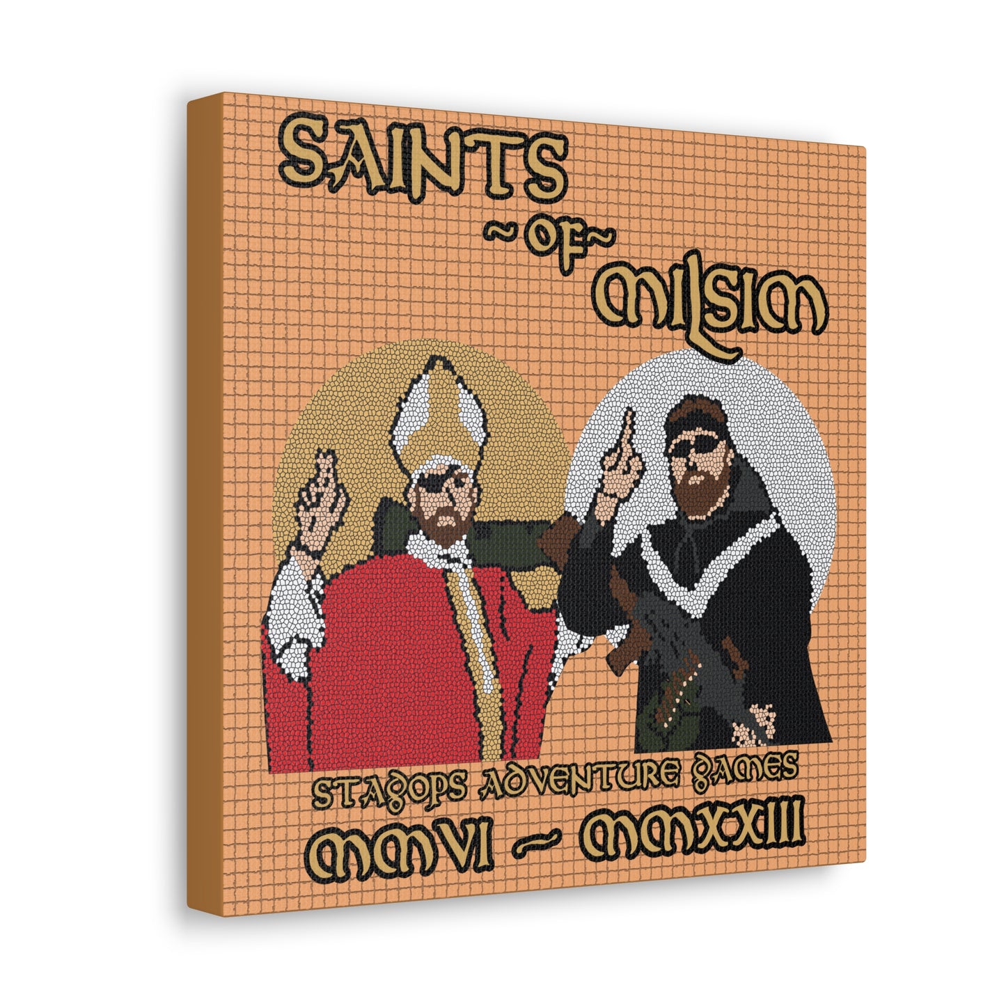 Saints of Milsim Canvas Gallery Wrap