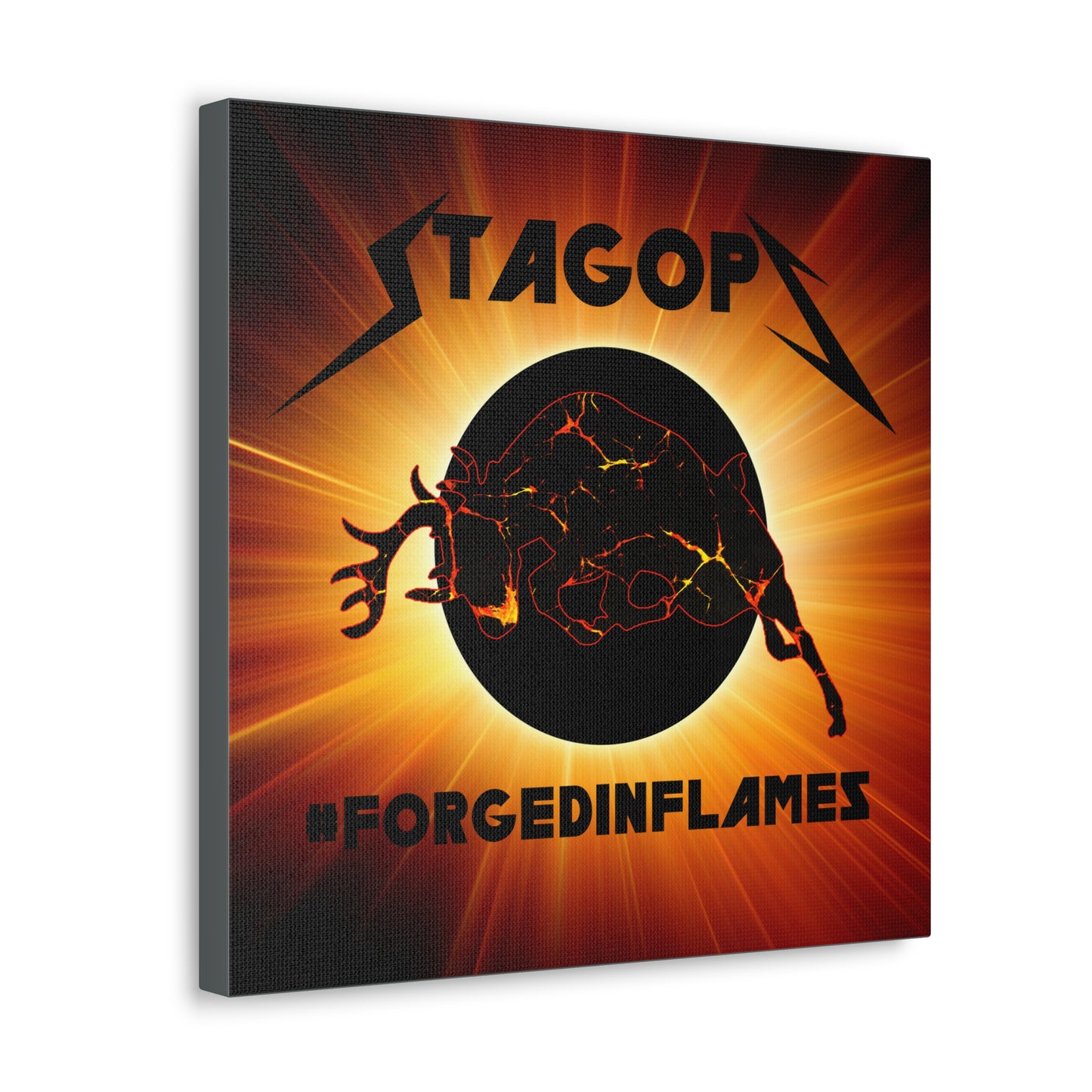 Forged in Flames Canvas Gallery Wrap