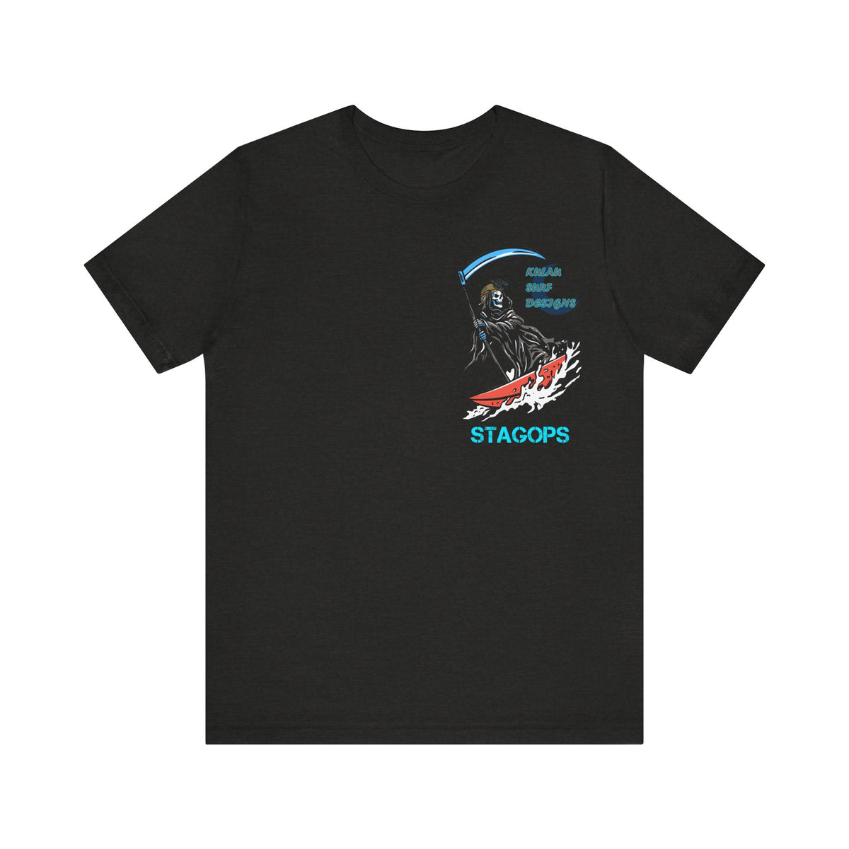 KULAU SURF DESIGNS double print (Front & Back) Tee EXCLUSIVE
