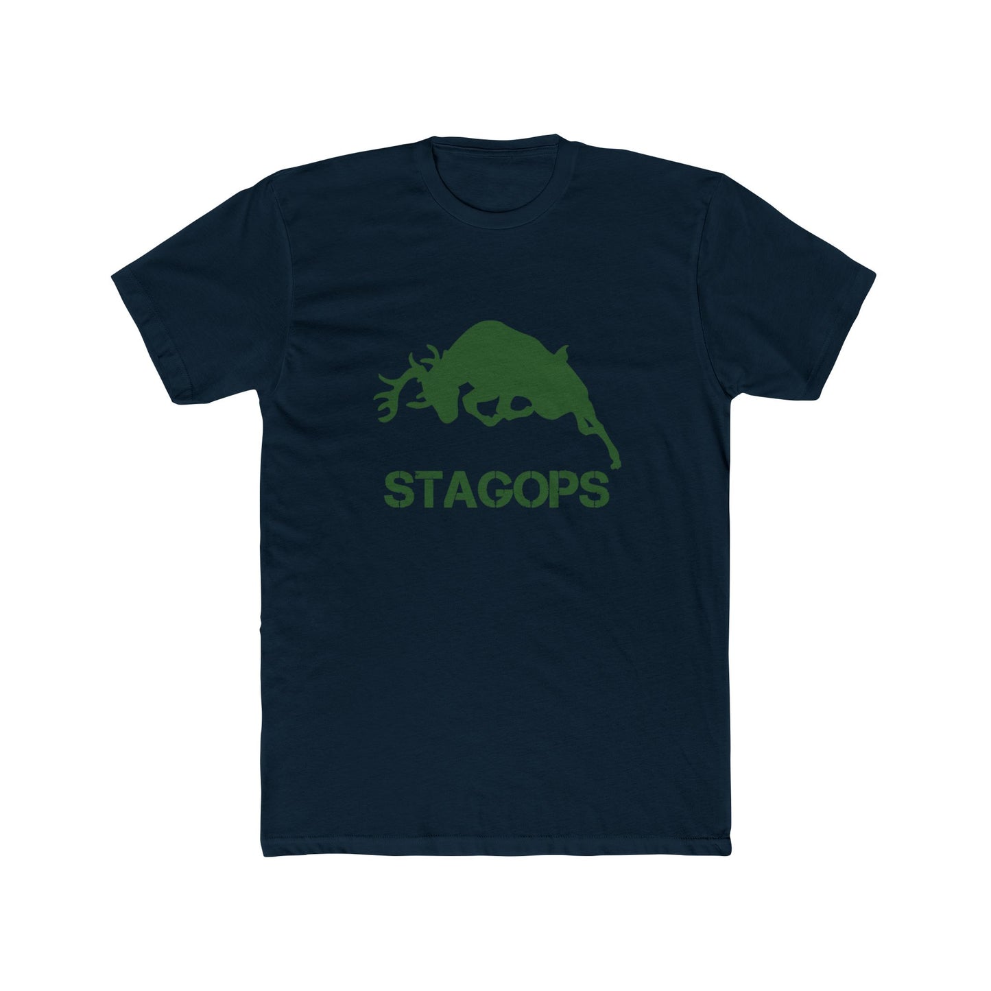 Classic logo (Green) Cotton Crew Tee