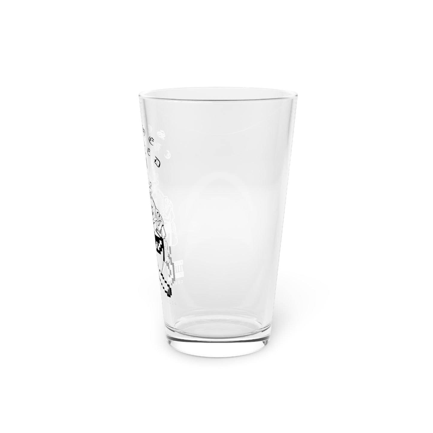 Serve Chilled Pint Glass, 16oz