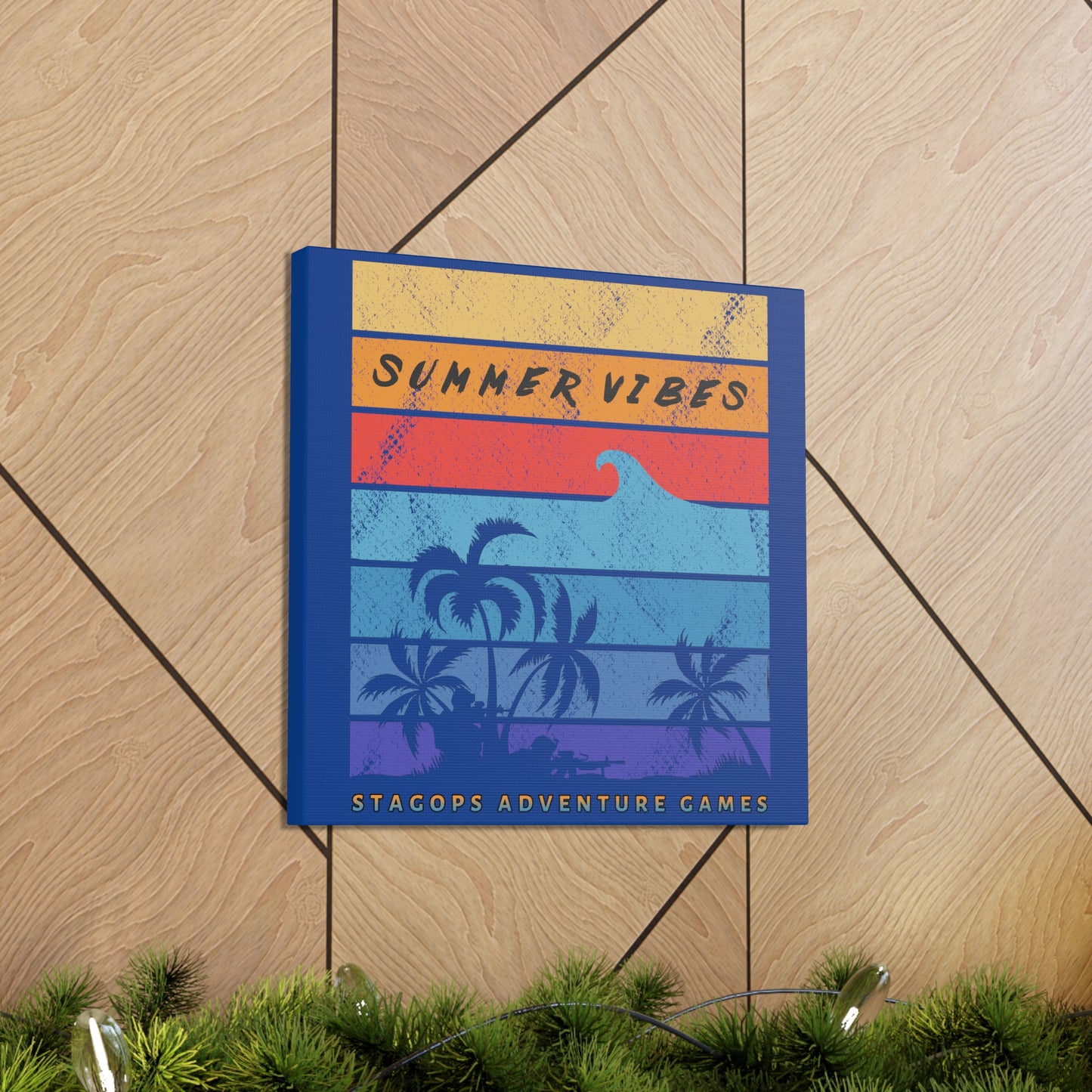 Summer Vibes Canvas Gallery Wrap