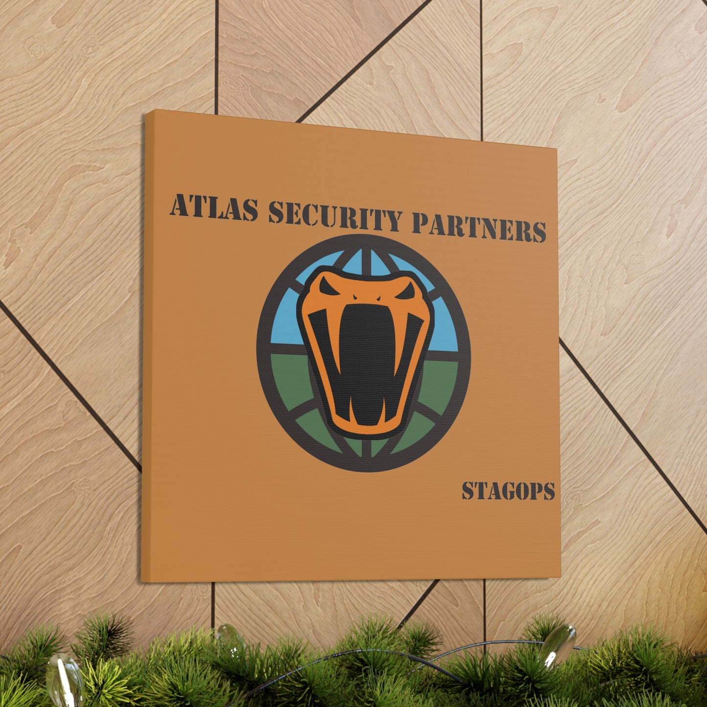 Atlas Strategic/Security partners ASP Canvas Gallery Wrap