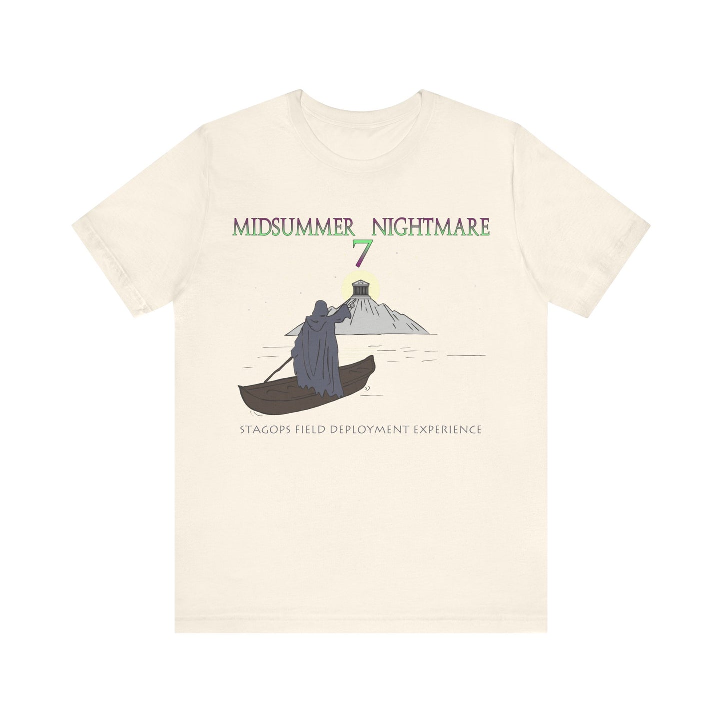 Midsummer Nightmare 7 tee (Aurora Gradient)