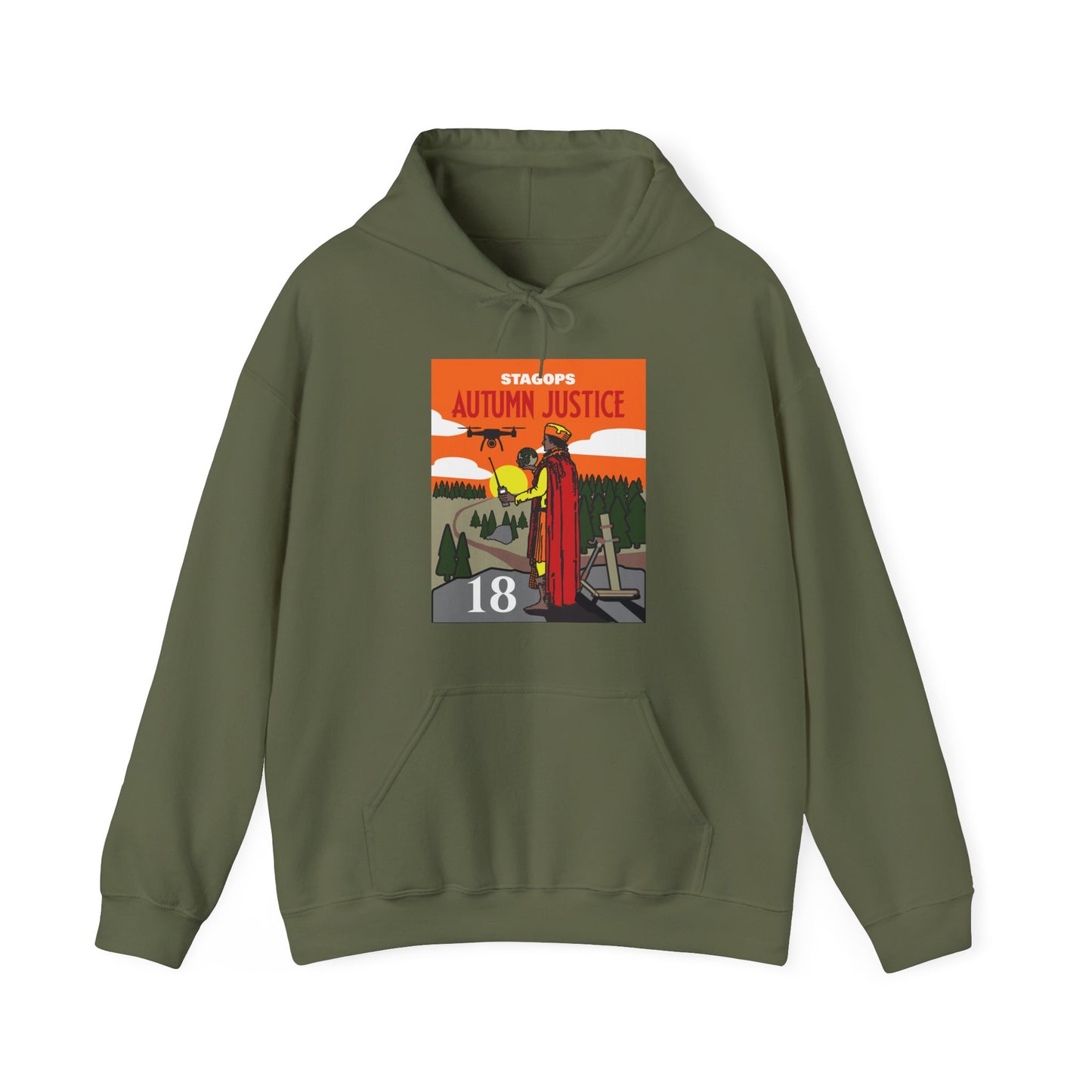 Autumn Justice 18 Hoodie