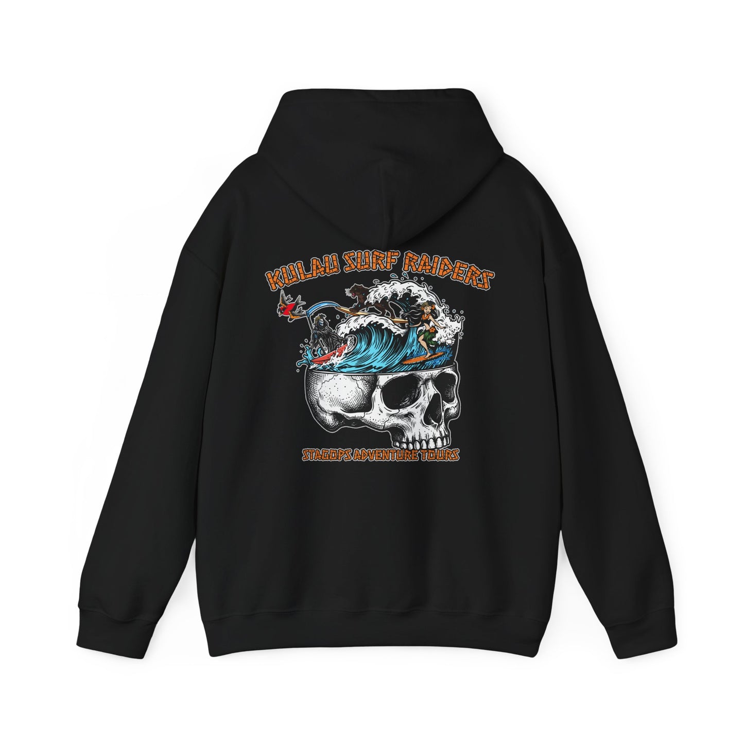 KULAU SURF RAIDERS HOODIE (double sided print) (EXCLUSIVE*)