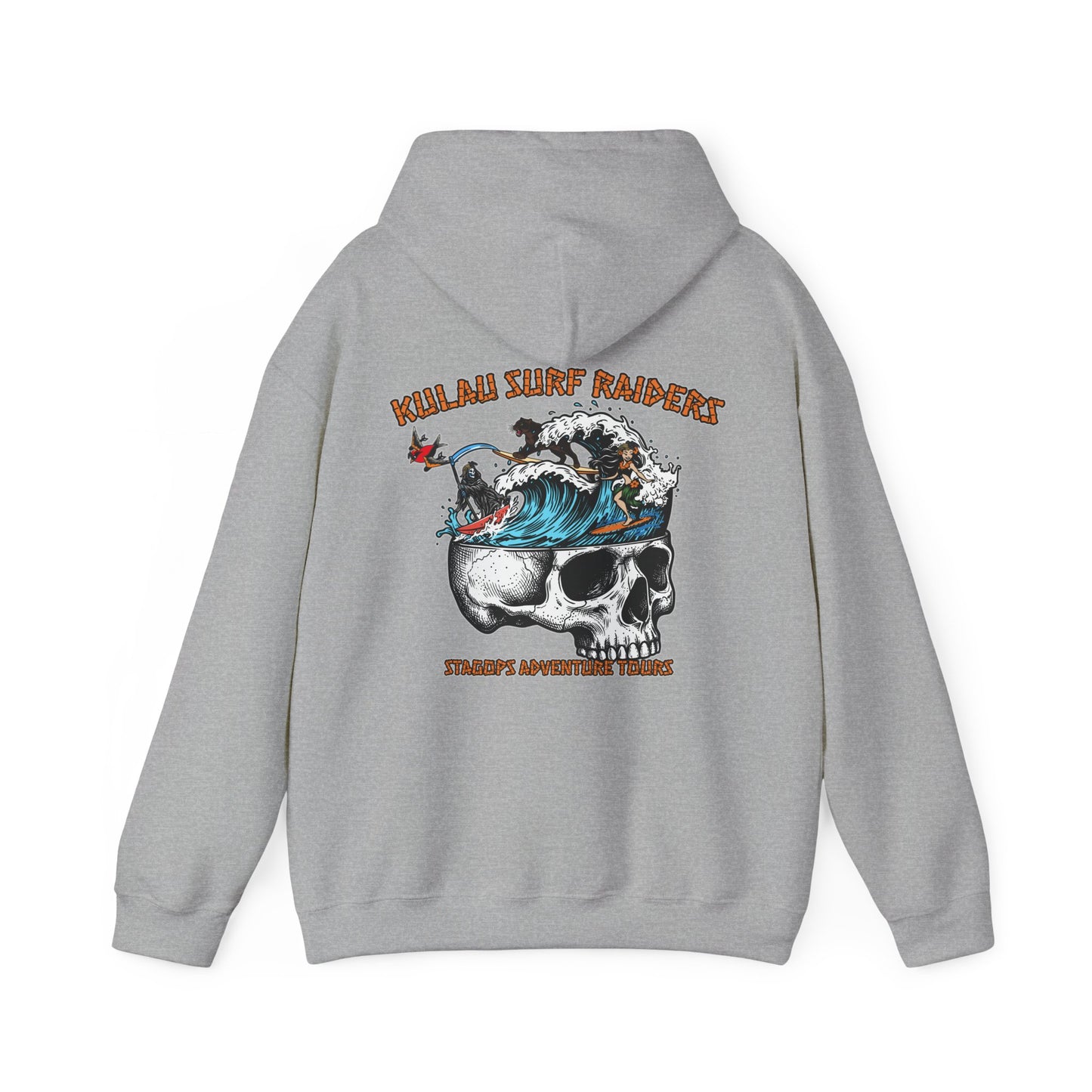 KULAU SURF RAIDERS HOODIE (double sided print) (EXCLUSIVE*)