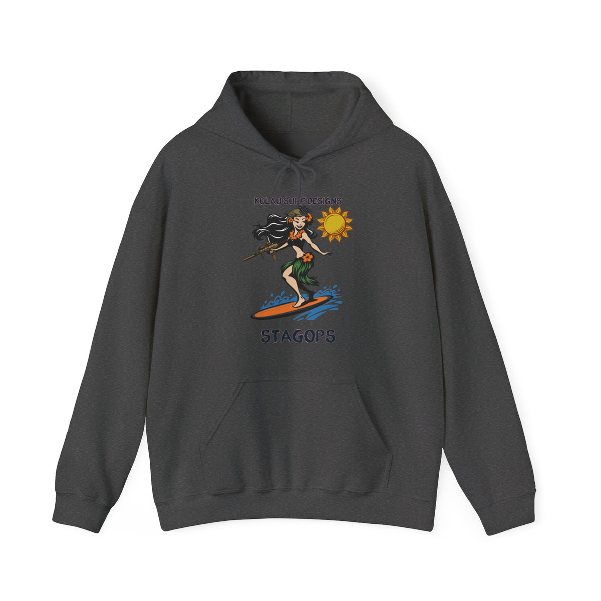 KULAU SURF RAIDERS HOODIE (double sided print) (EXCLUSIVE*)