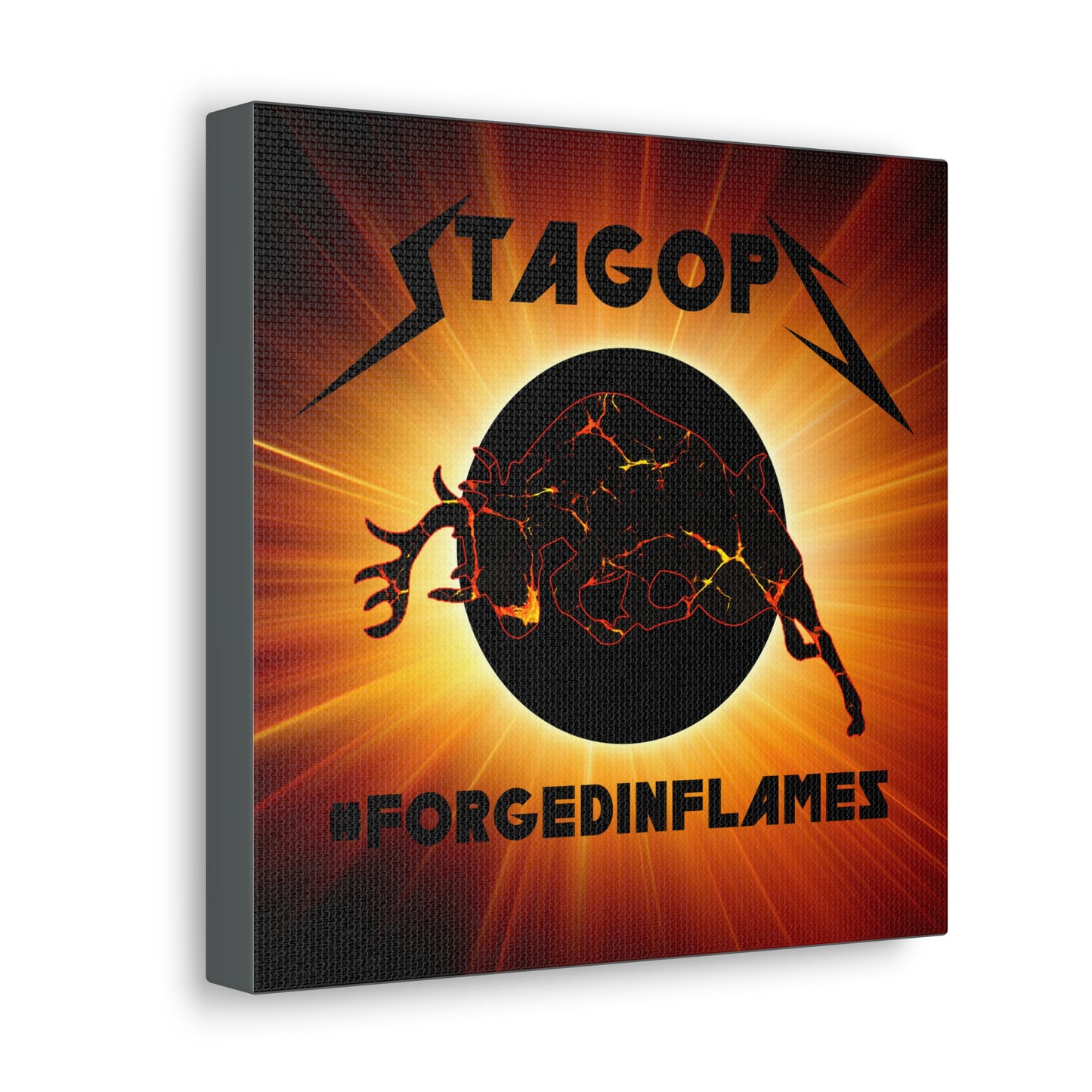 Forged in Flames Canvas Gallery Wrap