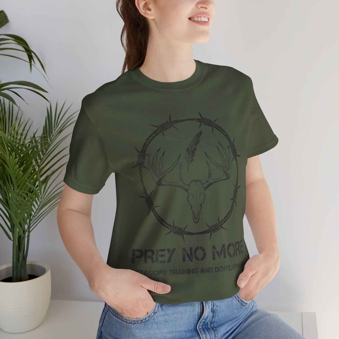 PREY NO MORE- T&D (v1, Distressed) Tee