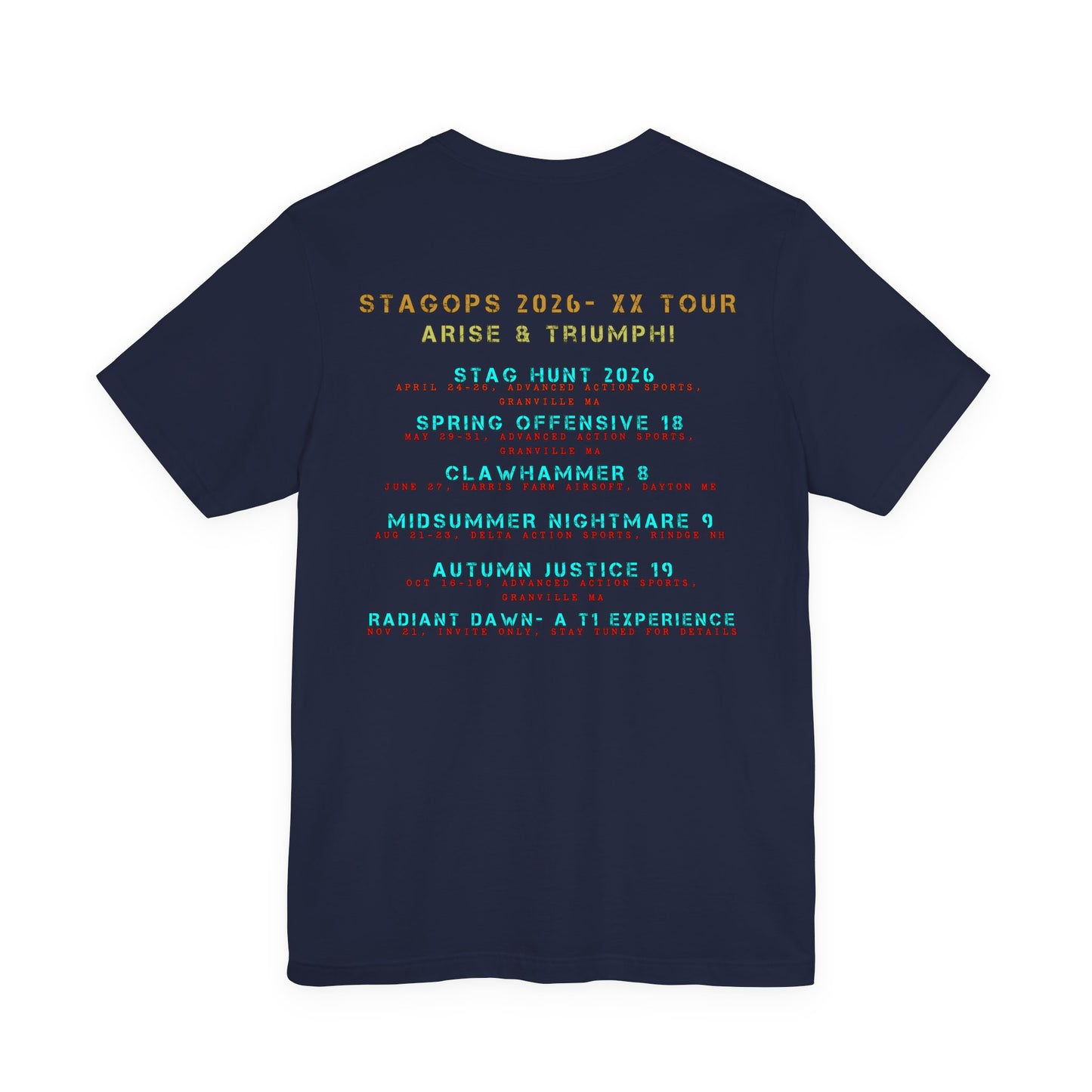 2026 XX Tour Tee (Double print)