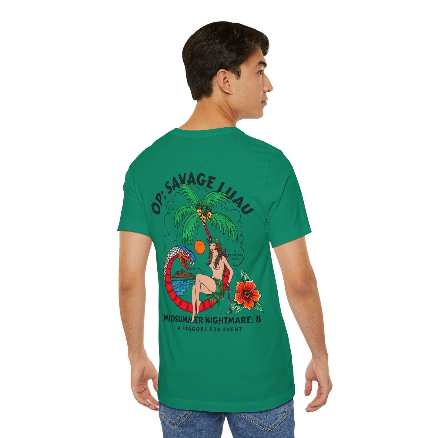 MidSummer Nightmare 8- double print (Front & Back) Tee