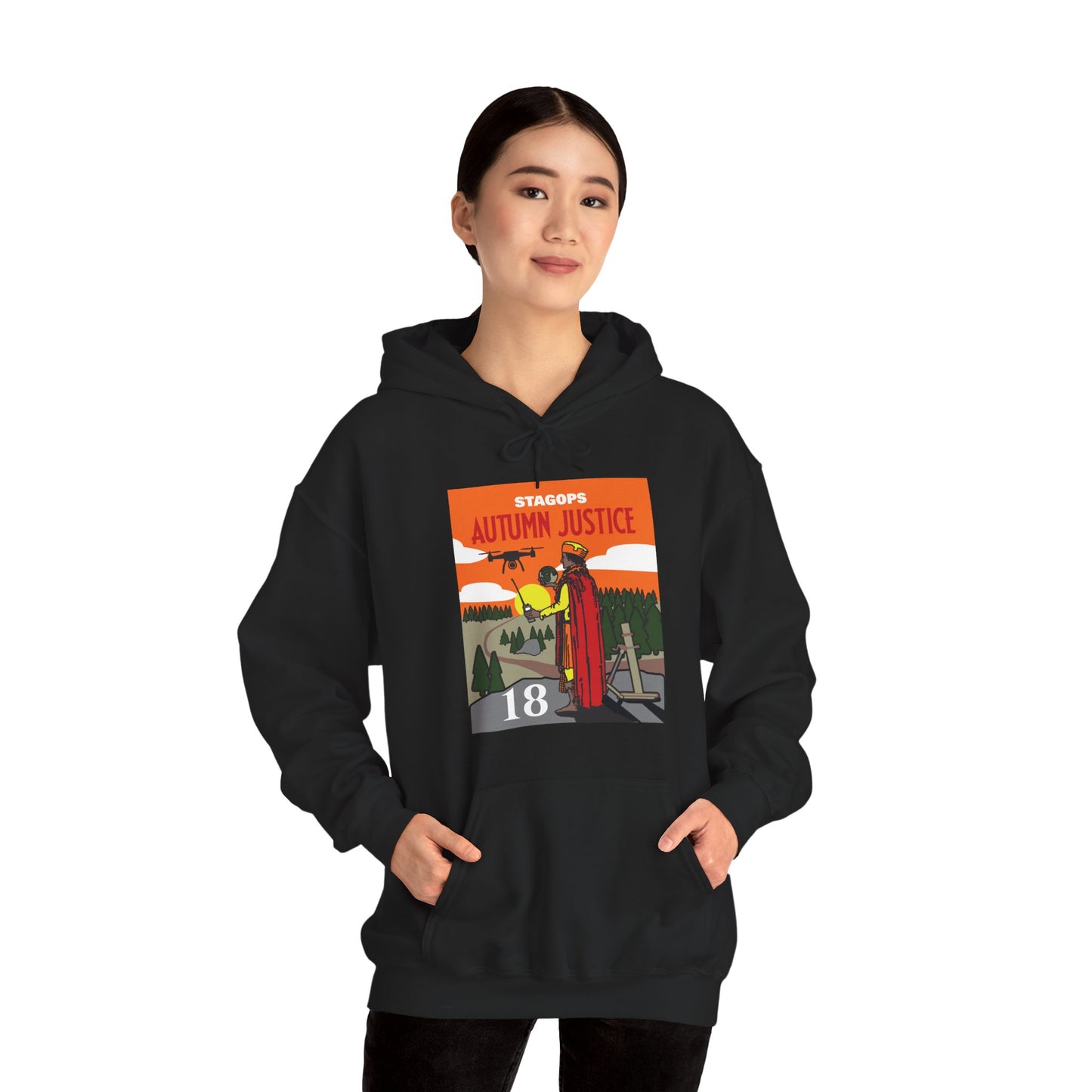 Autumn Justice 18 Hoodie
