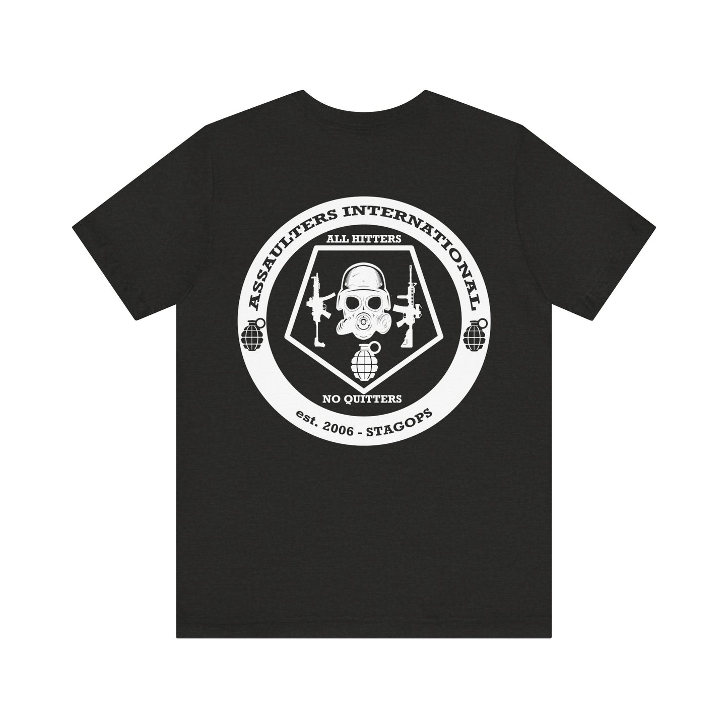 Assaulters International (double sided print) Tee