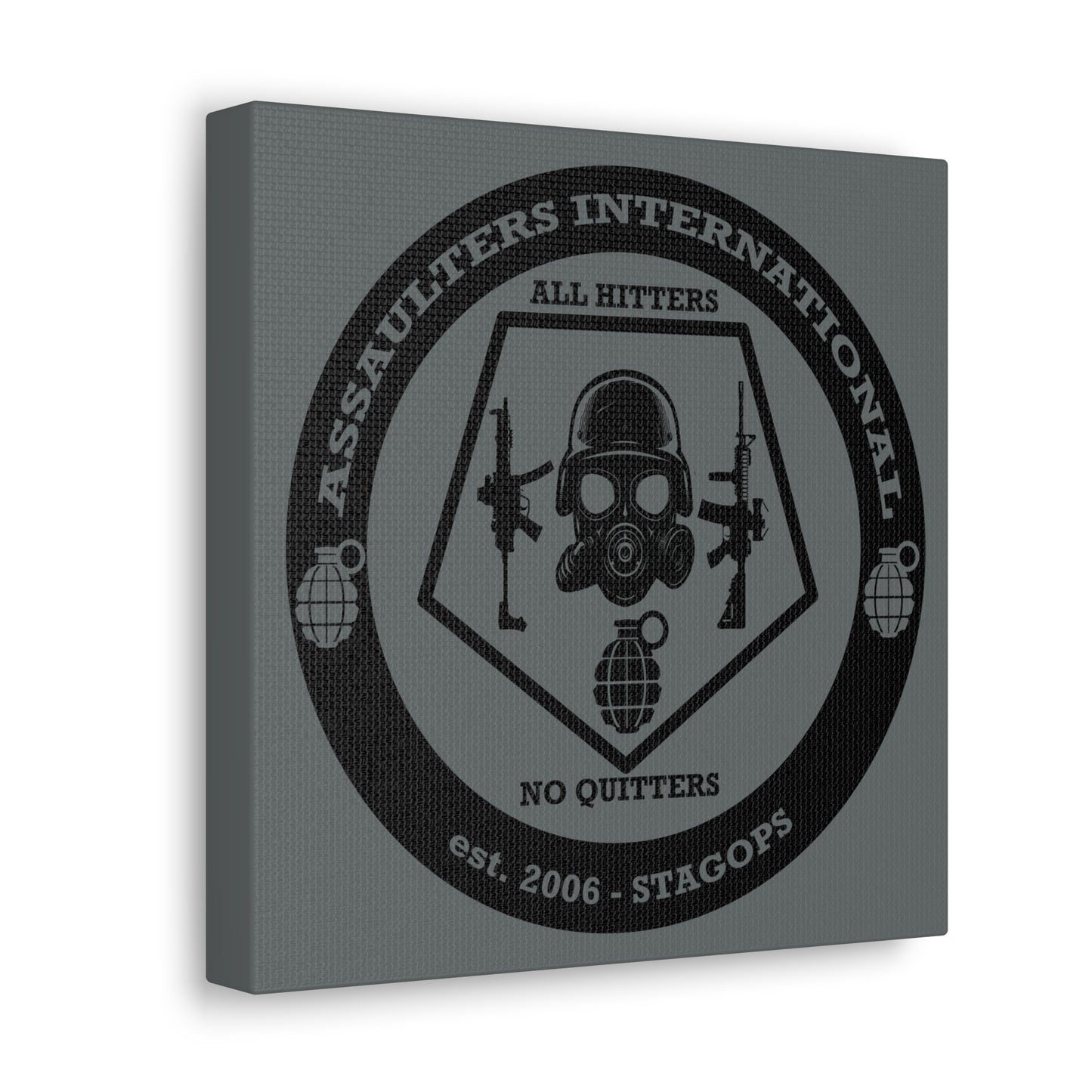 International Assault Workers Union Canvas Gallery Wrap