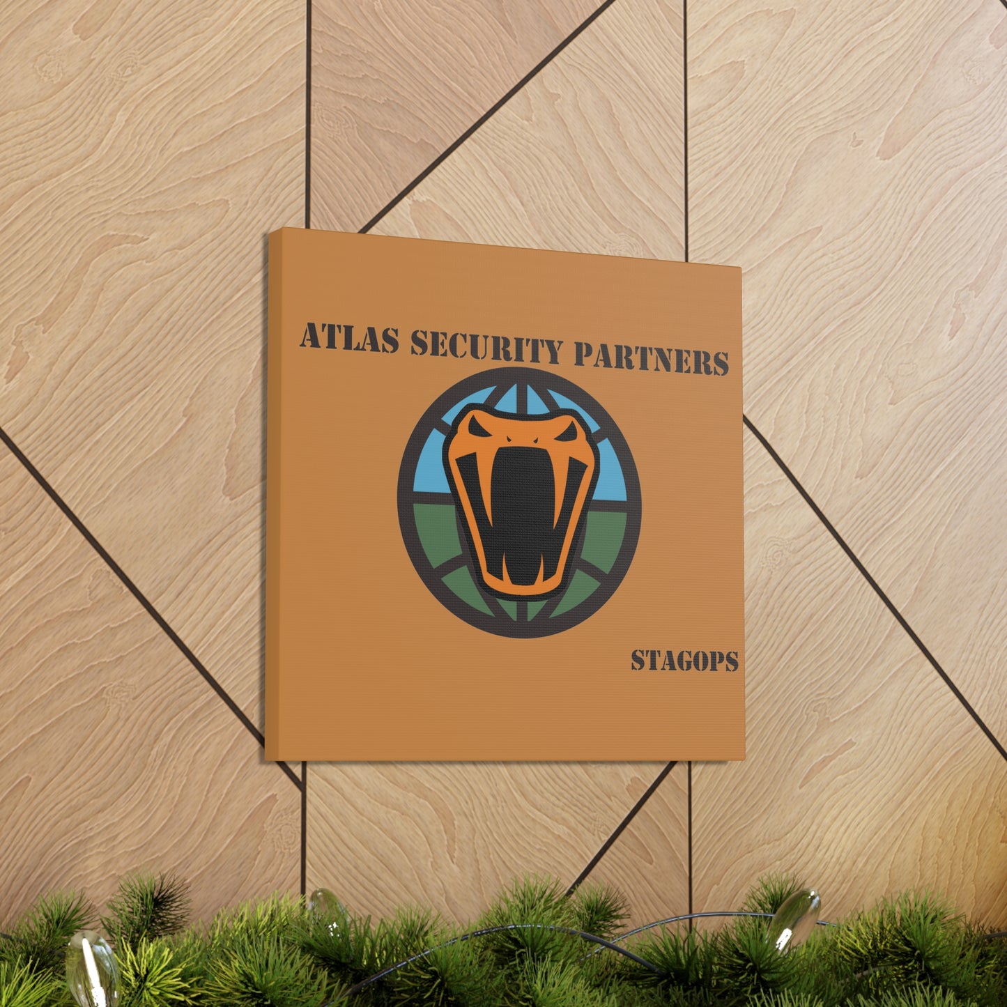 Atlas Strategic/Security partners ASP Canvas Gallery Wrap