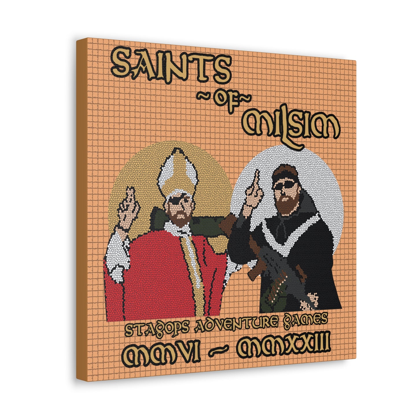 Saints of Milsim Canvas Gallery Wrap