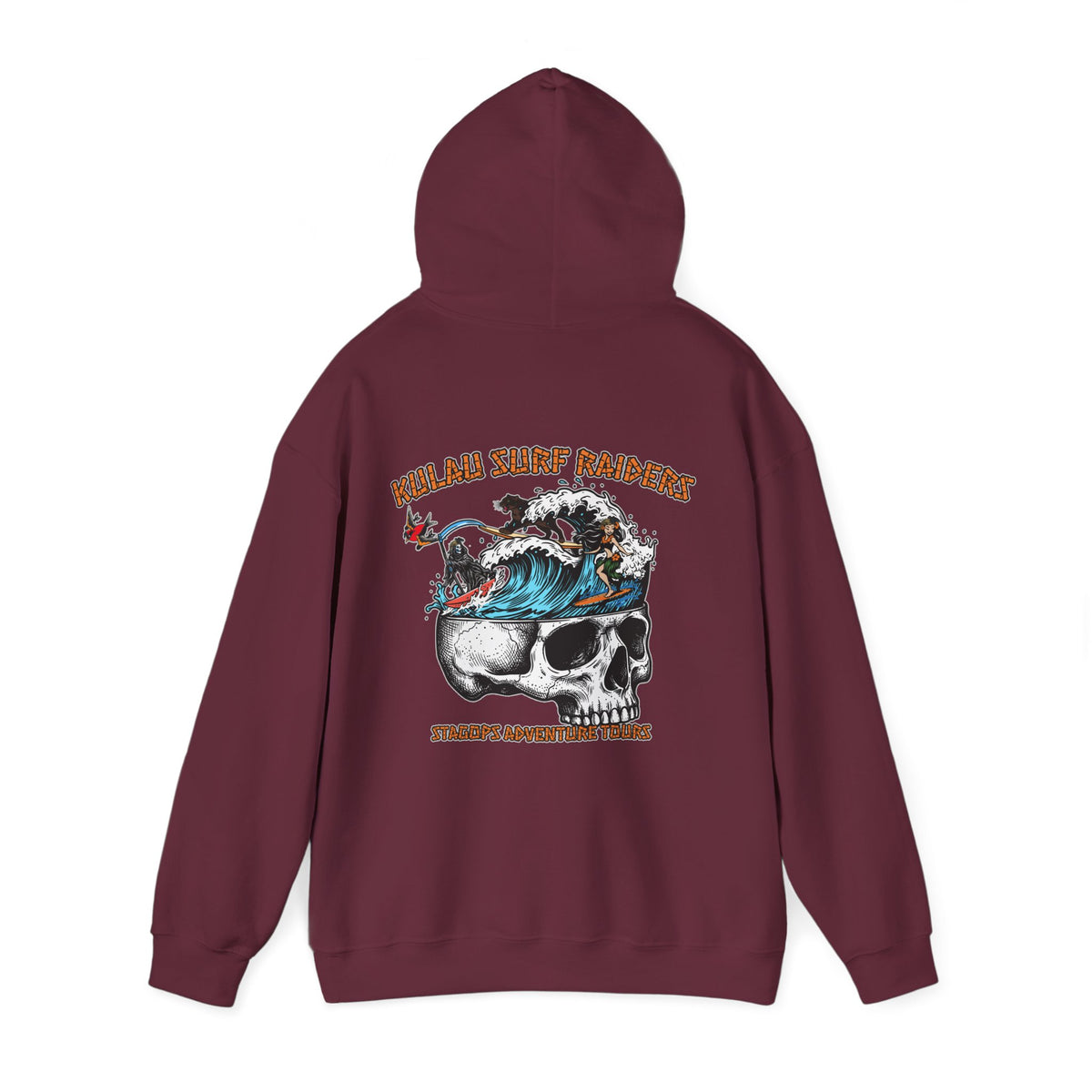 KULAU SURF RAIDERS HOODIE (double sided print) (EXCLUSIVE*)