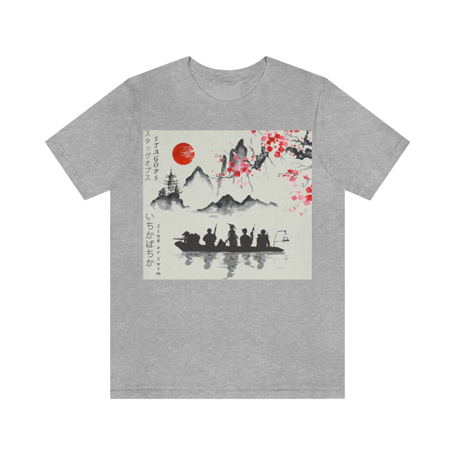 Sink or Swim, Cherry Blossom edition Tee