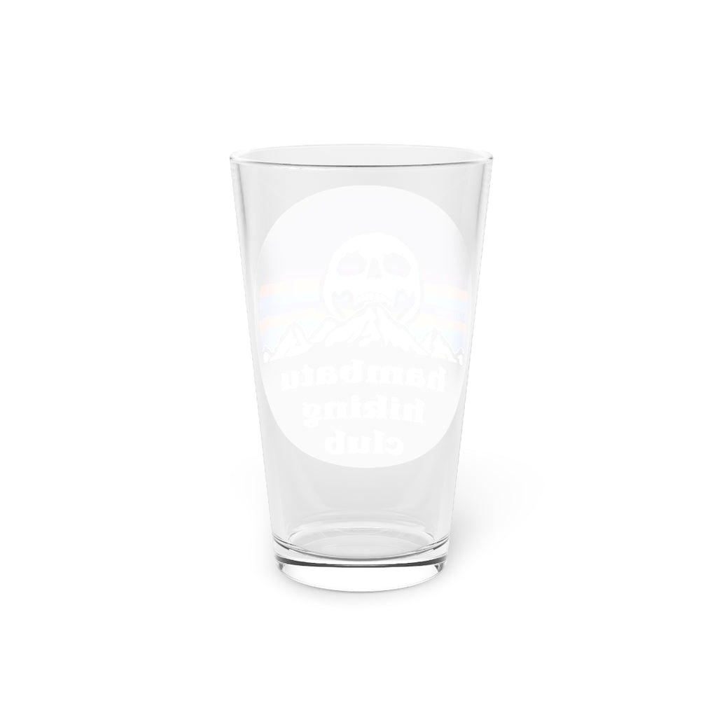 (Exclusive) HAMBATU HIKING CLUB Pint Glass, 16oz