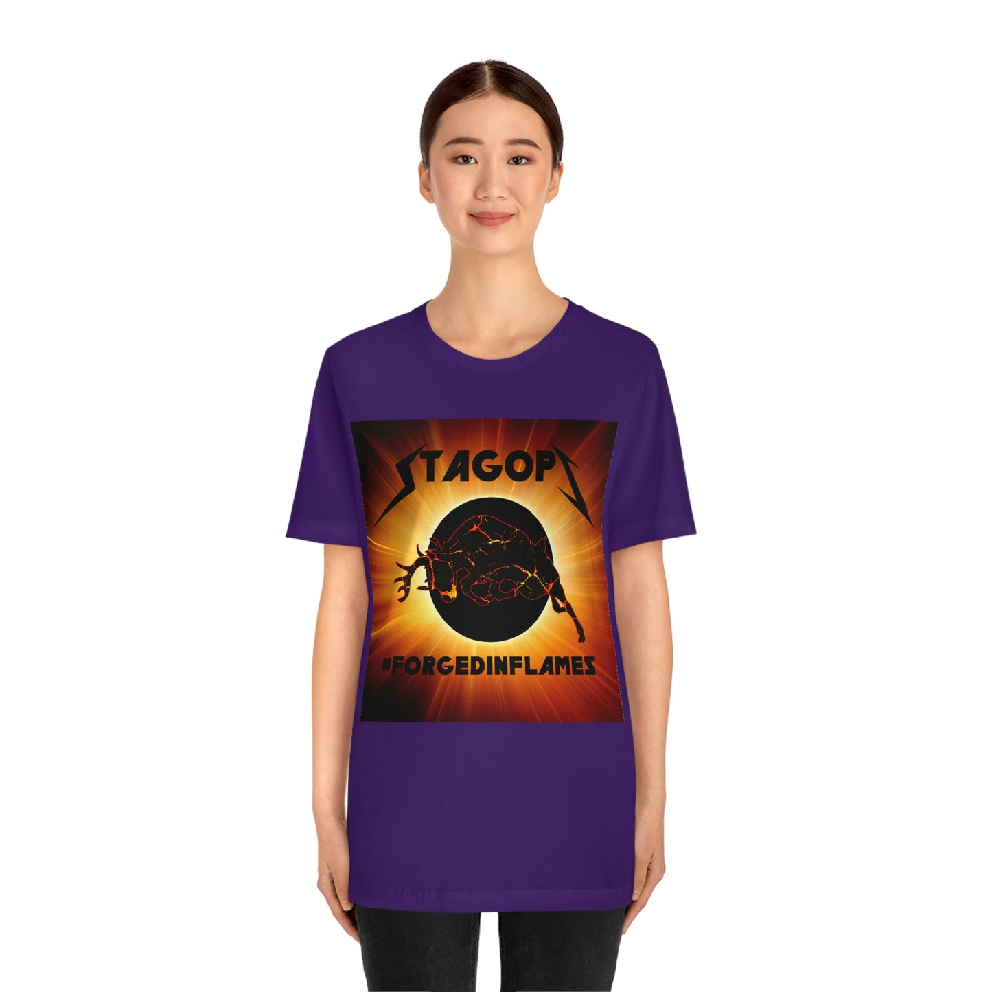 STAGOPS 2021 "Forged in Flames" double sided Tee