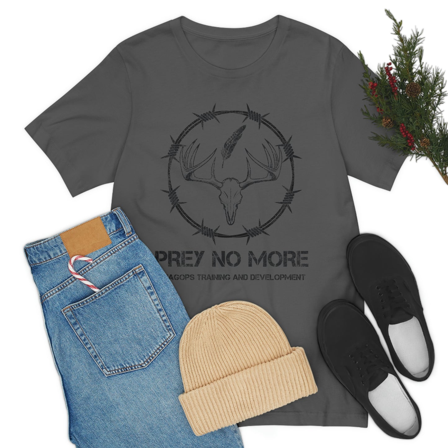 PREY NO MORE- T&D (v1, Distressed) Tee