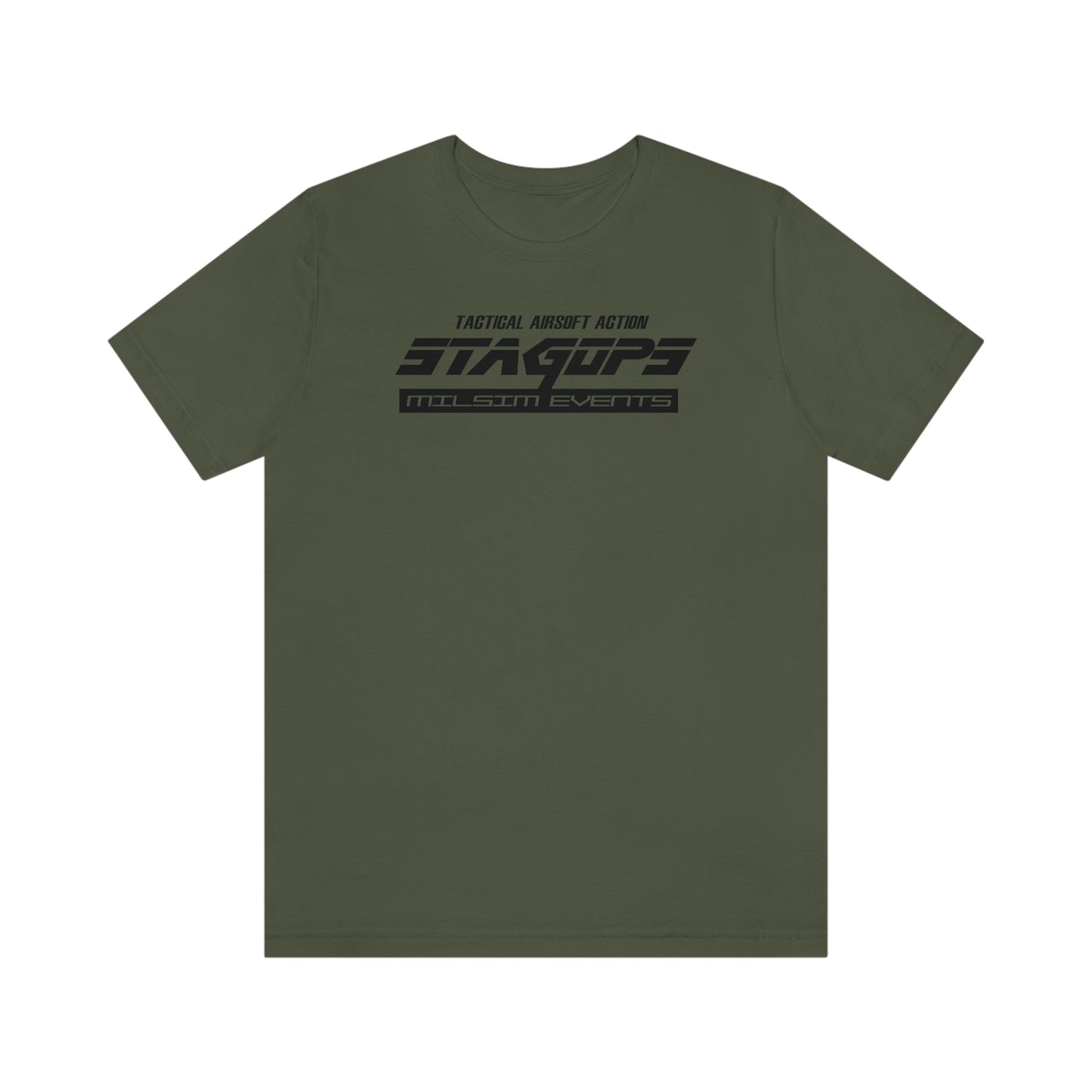 STAGOPS "MGS" vibe Tee- Black edition