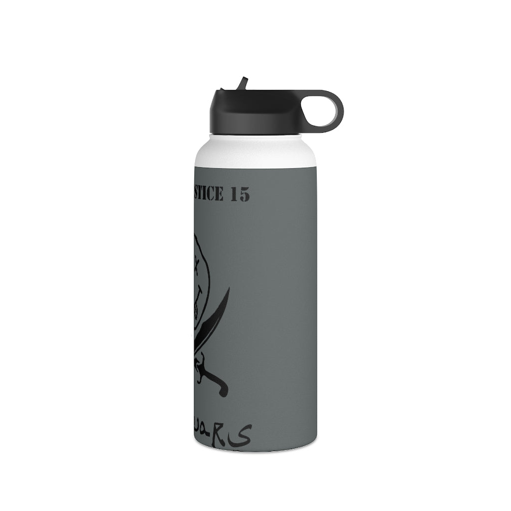 Autumn Justice 15 Stainless Steel Water Bottle, (sports lid)