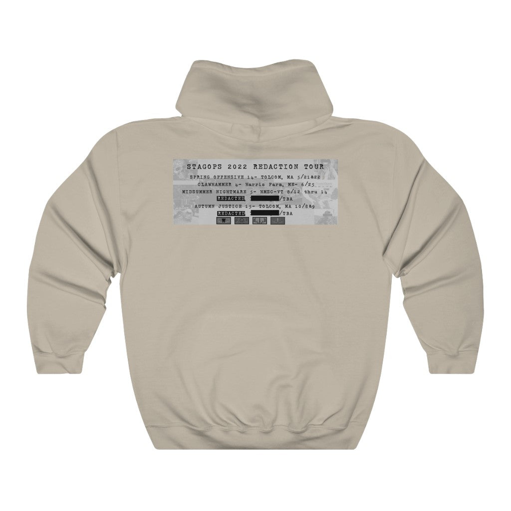 2022 REDACTED Tour hoodie