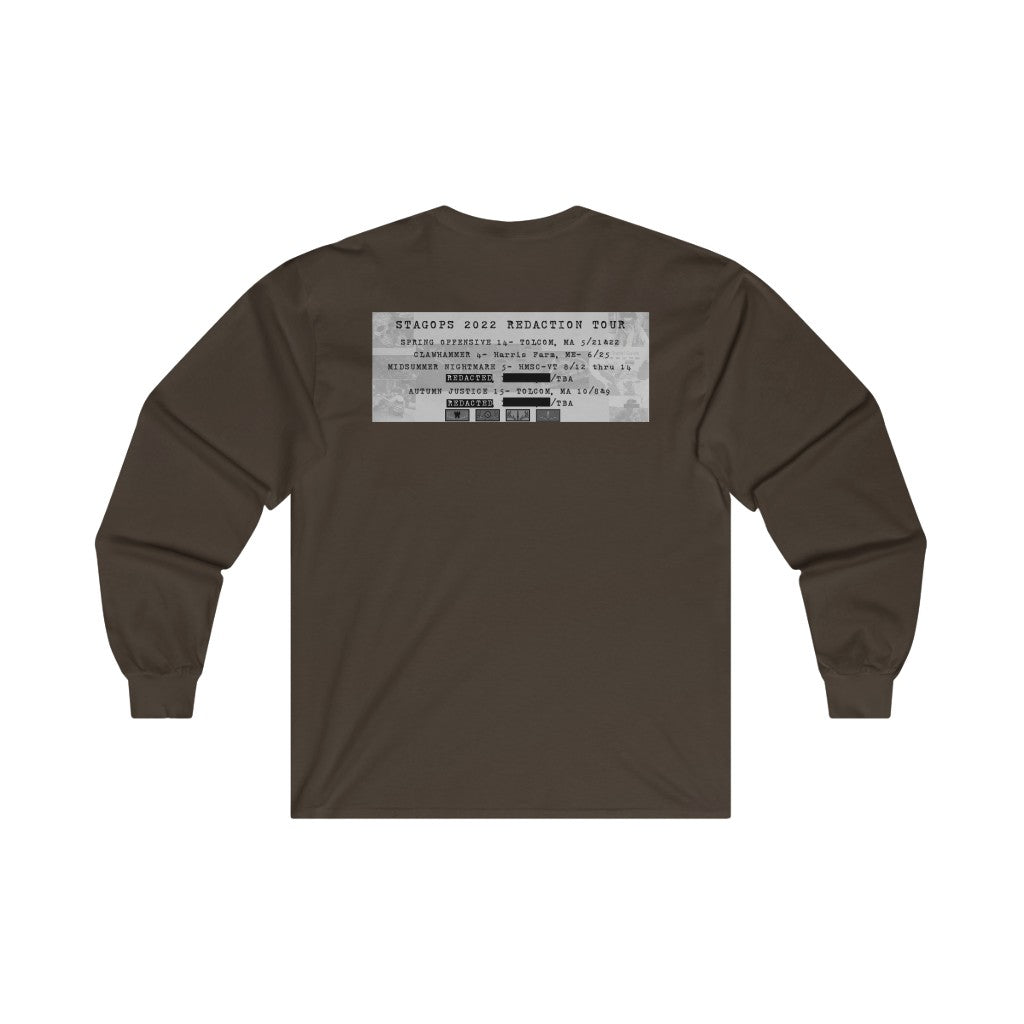 2022 REDACTED Tour Ultra Cotton Long Sleeve Tee