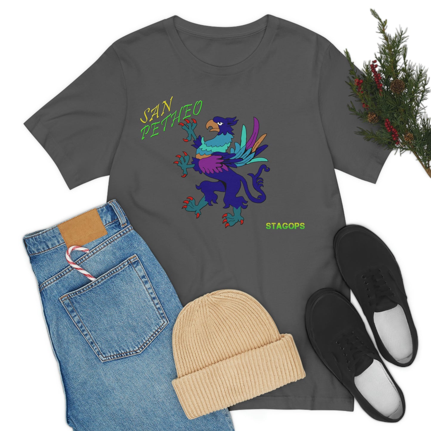 San Petheo "Quetzlgriff" Tee