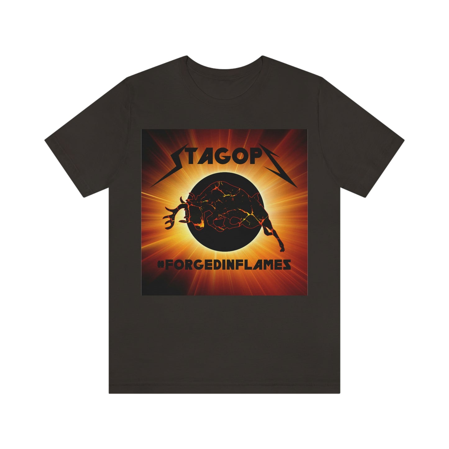 STAGOPS 2021 "Forged in Flames" double sided Tee