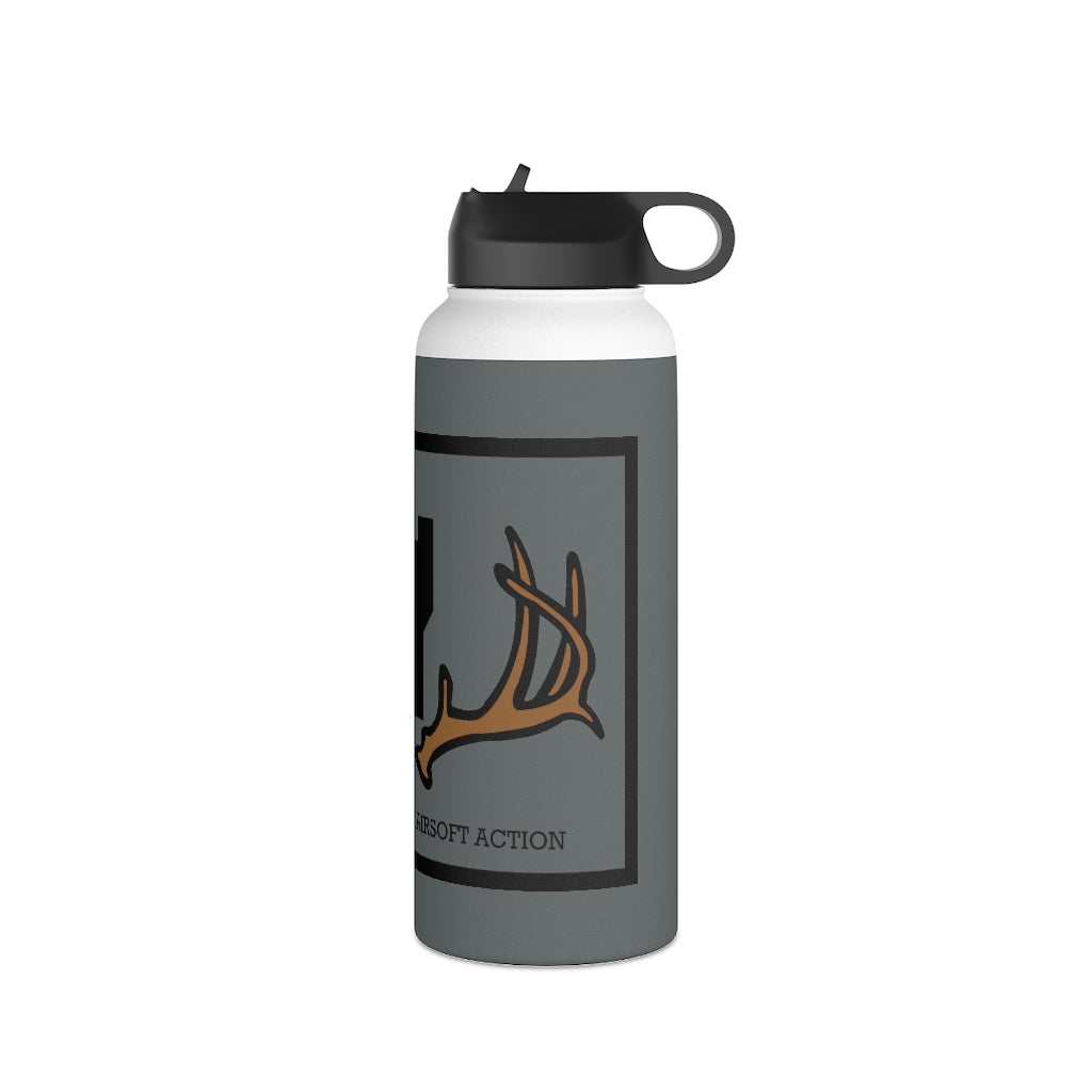 Stainless Steel Water Bottle, (sports lid)- STRATOPS