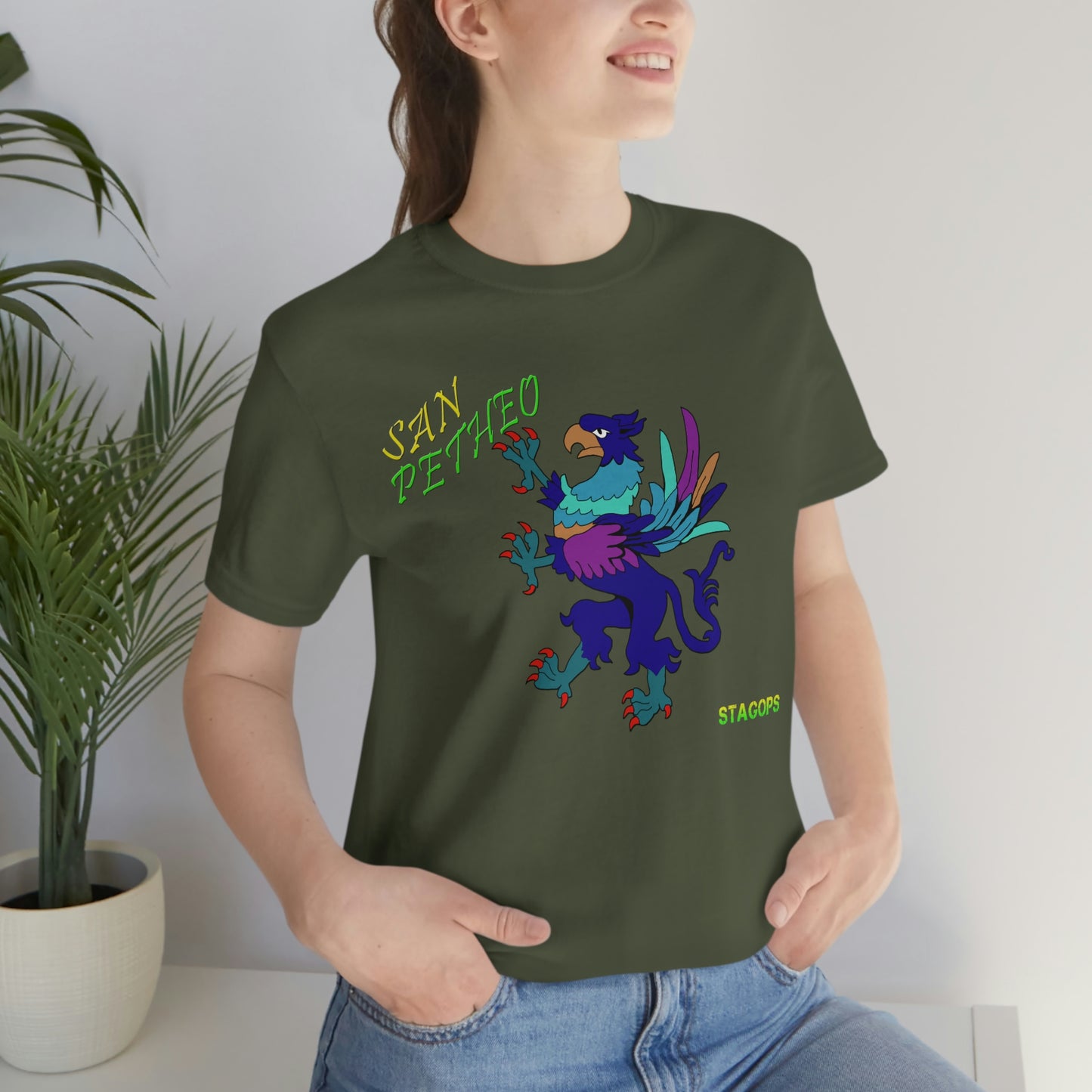 San Petheo "Quetzlgriff" Tee