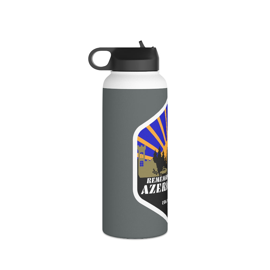 Stainless Steel Water Bottle, (sports lid)- AZERMENAJAN