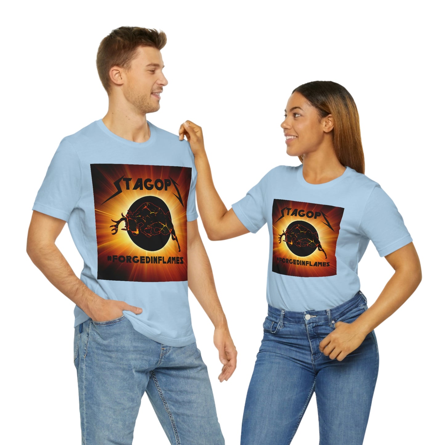 STAGOPS 2021 "Forged in Flames" double sided Tee