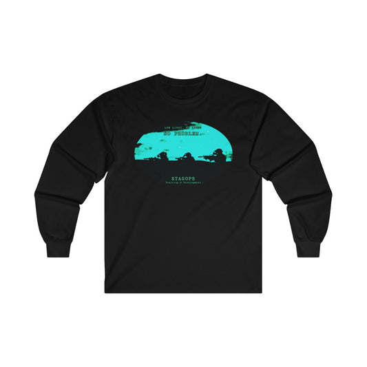 STAGOPS Training & Development "No light, No Problem" Ultra Cotton Long Sleeve Tee