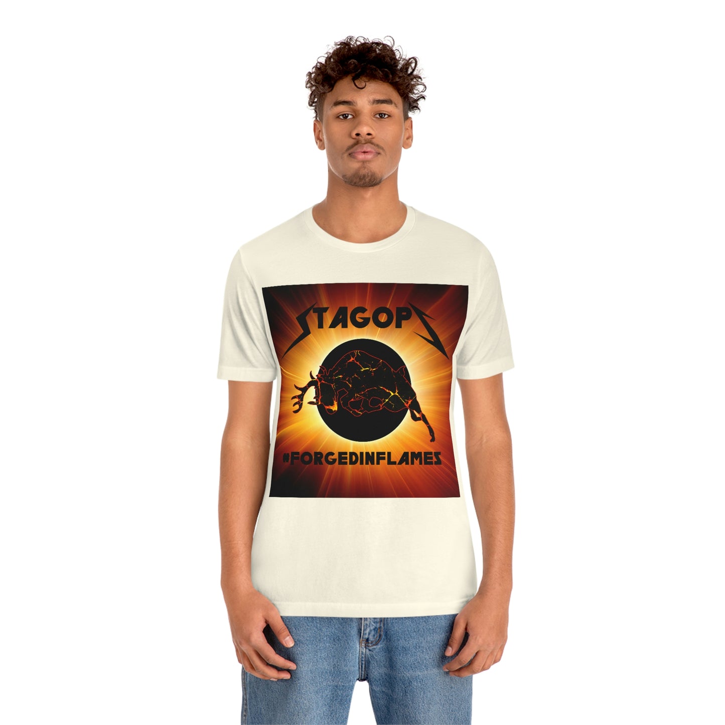 STAGOPS 2021 "Forged in Flames" double sided Tee