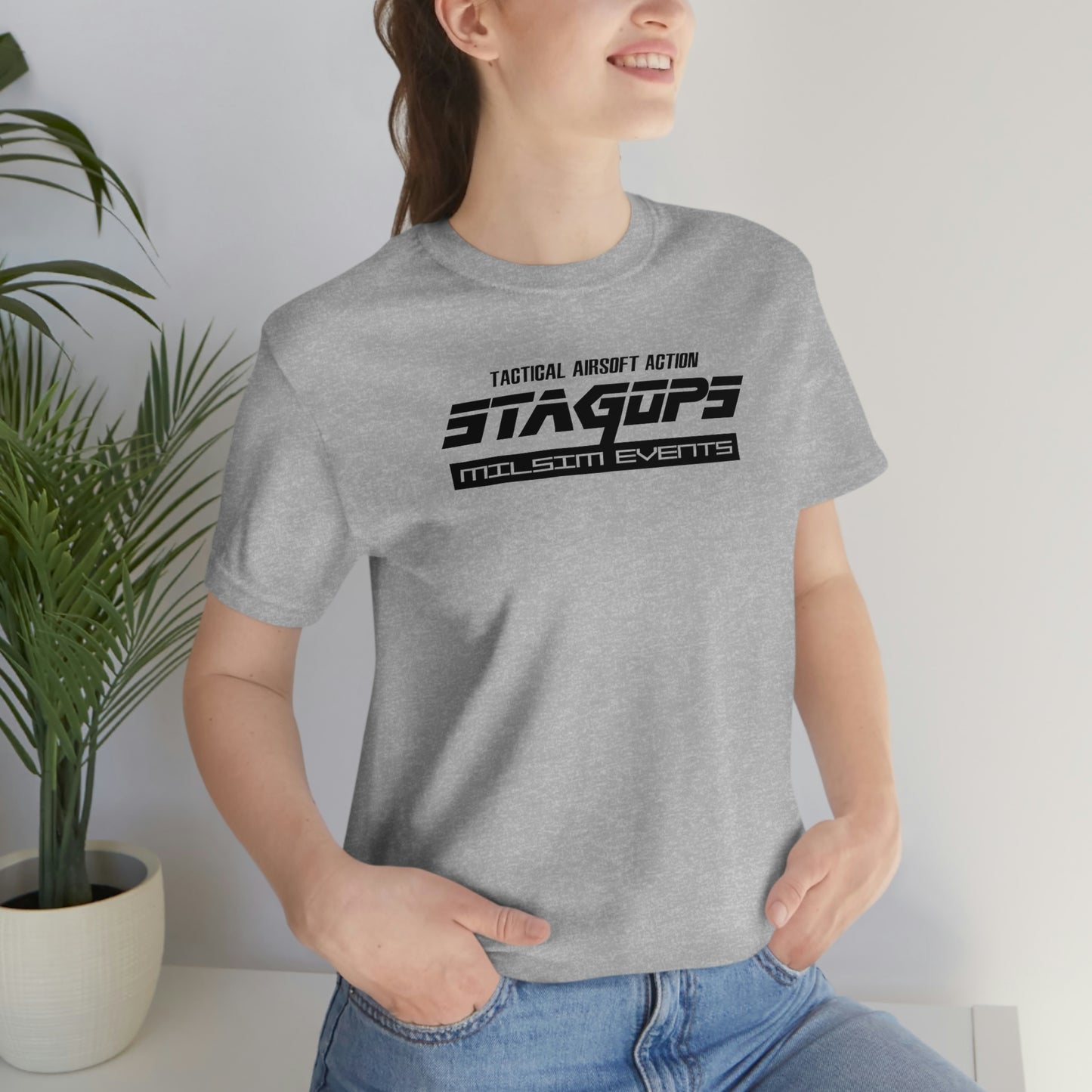 STAGOPS "MGS" vibe Tee- Black edition