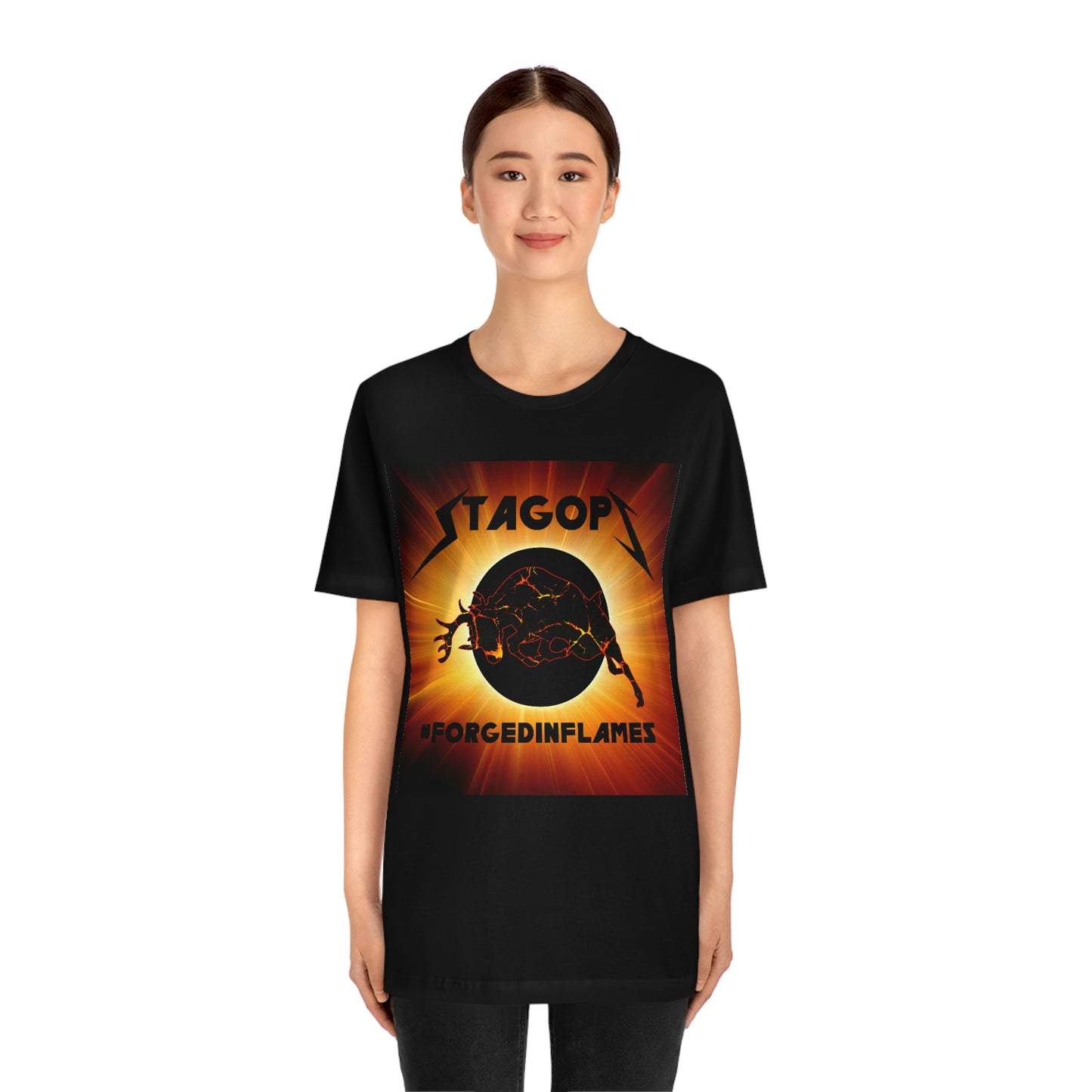 STAGOPS 2021 "Forged in Flames" double sided Tee