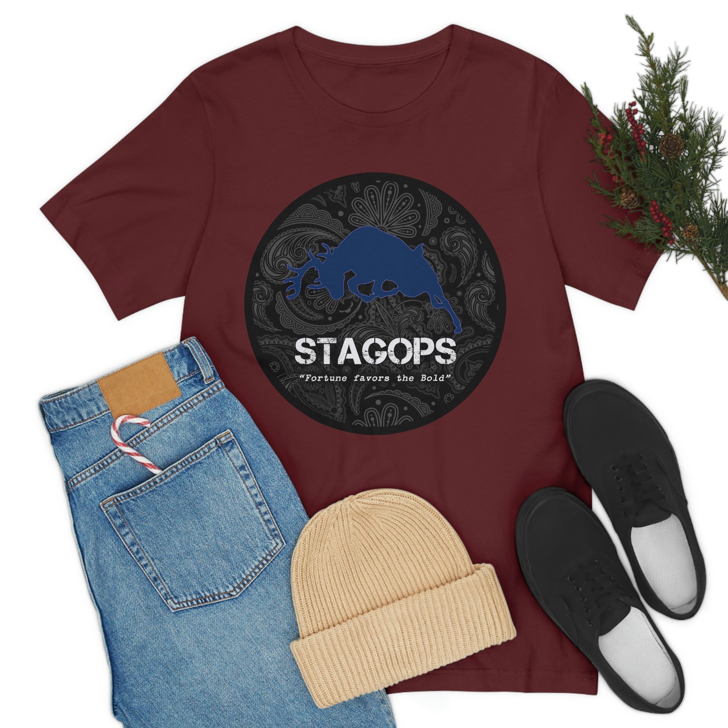 2015 STAGOPS "Fortune Favors the Bold" Tee