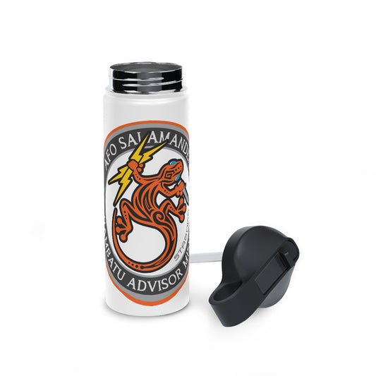 Stainless Steel Water Bottle, (sports lid)- AFO SALAMANDER