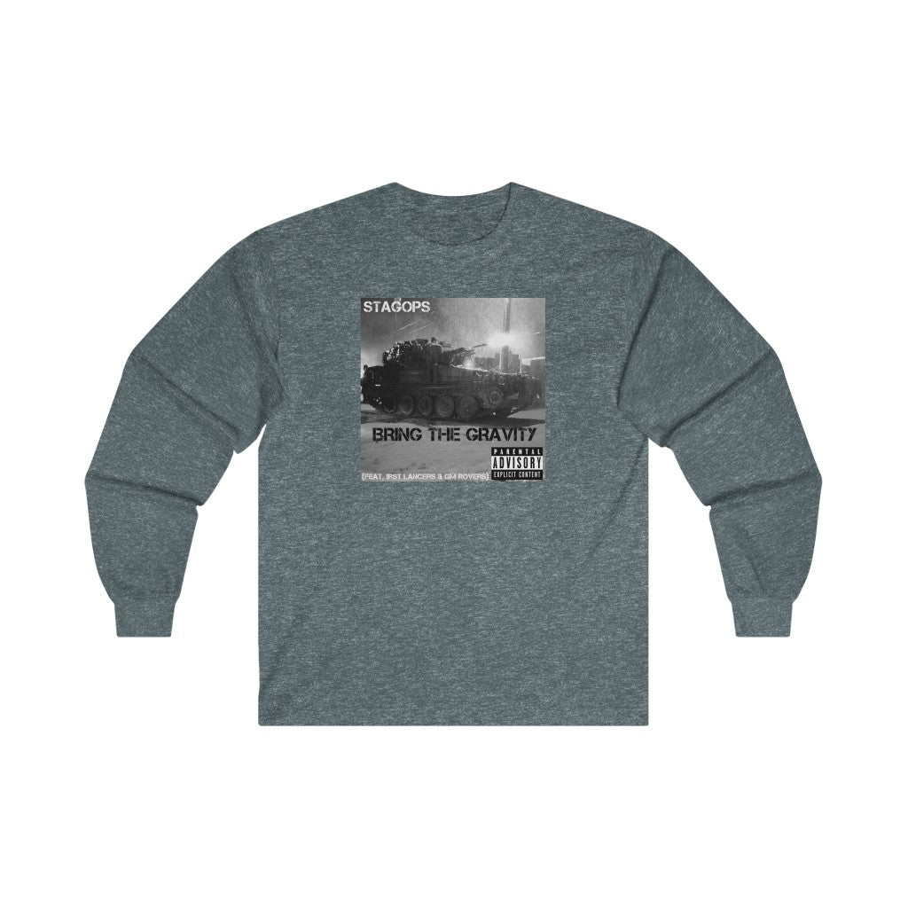 Album cover #1 GRAVITY Ultra Cotton Long Sleeve Tee