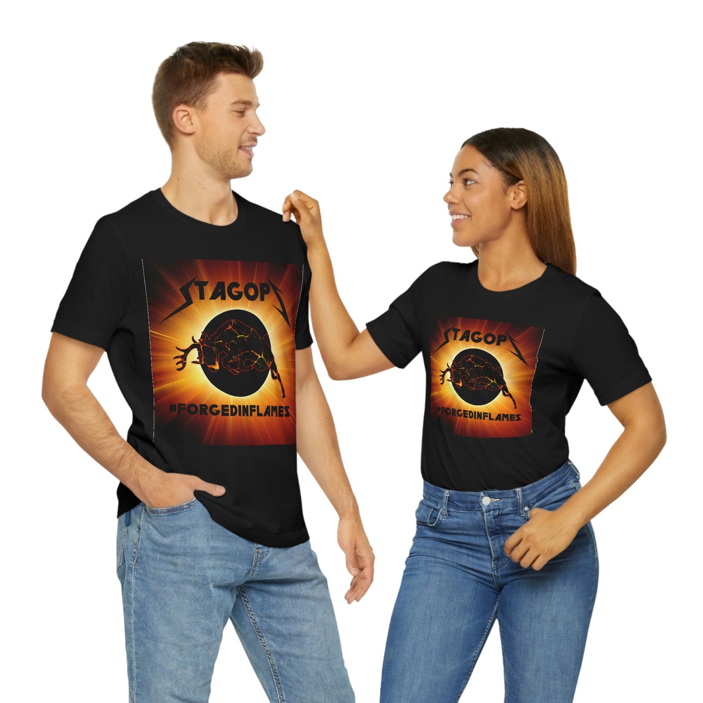 STAGOPS 2021 "Forged in Flames" double sided Tee