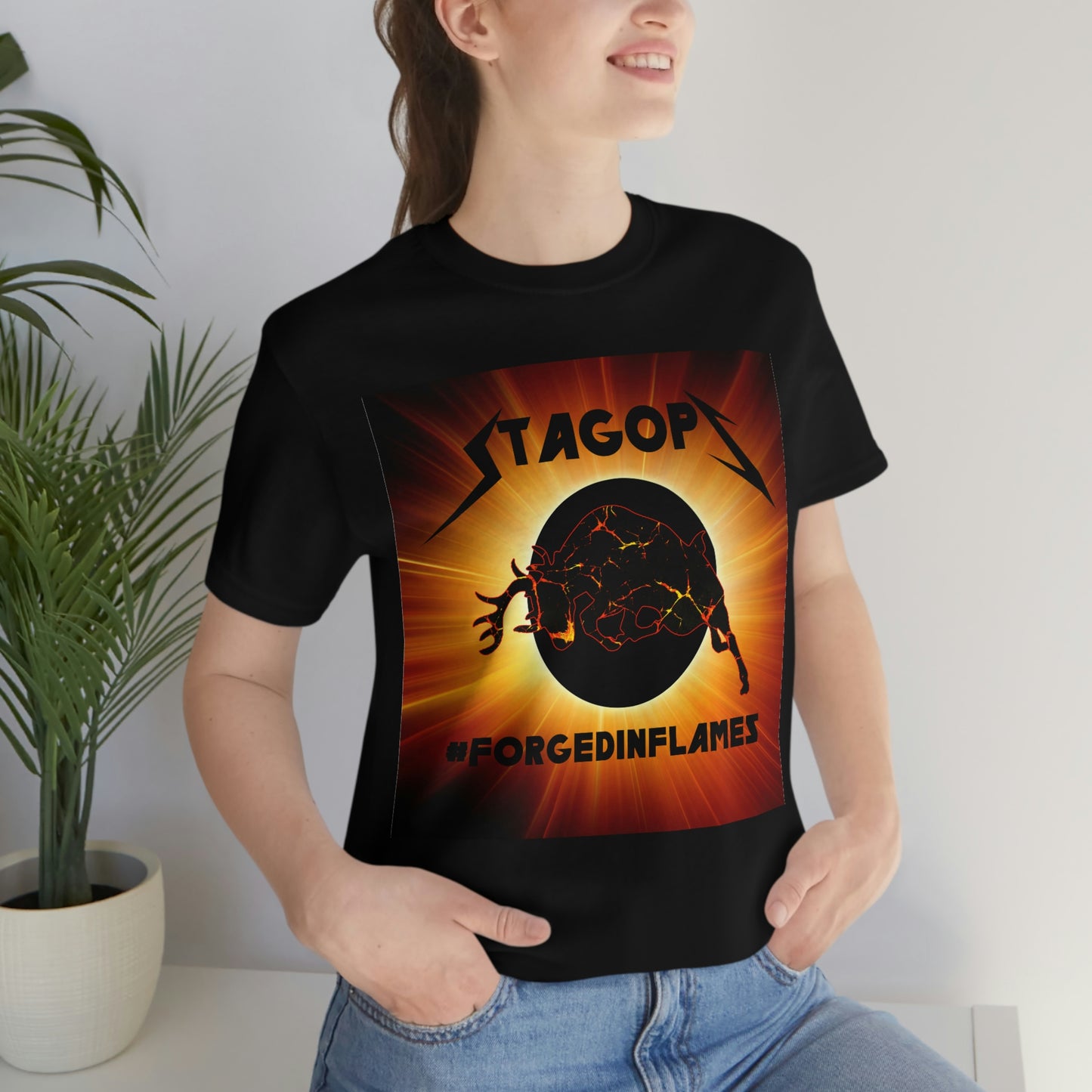 STAGOPS 2021 "Forged in Flames" double sided Tee