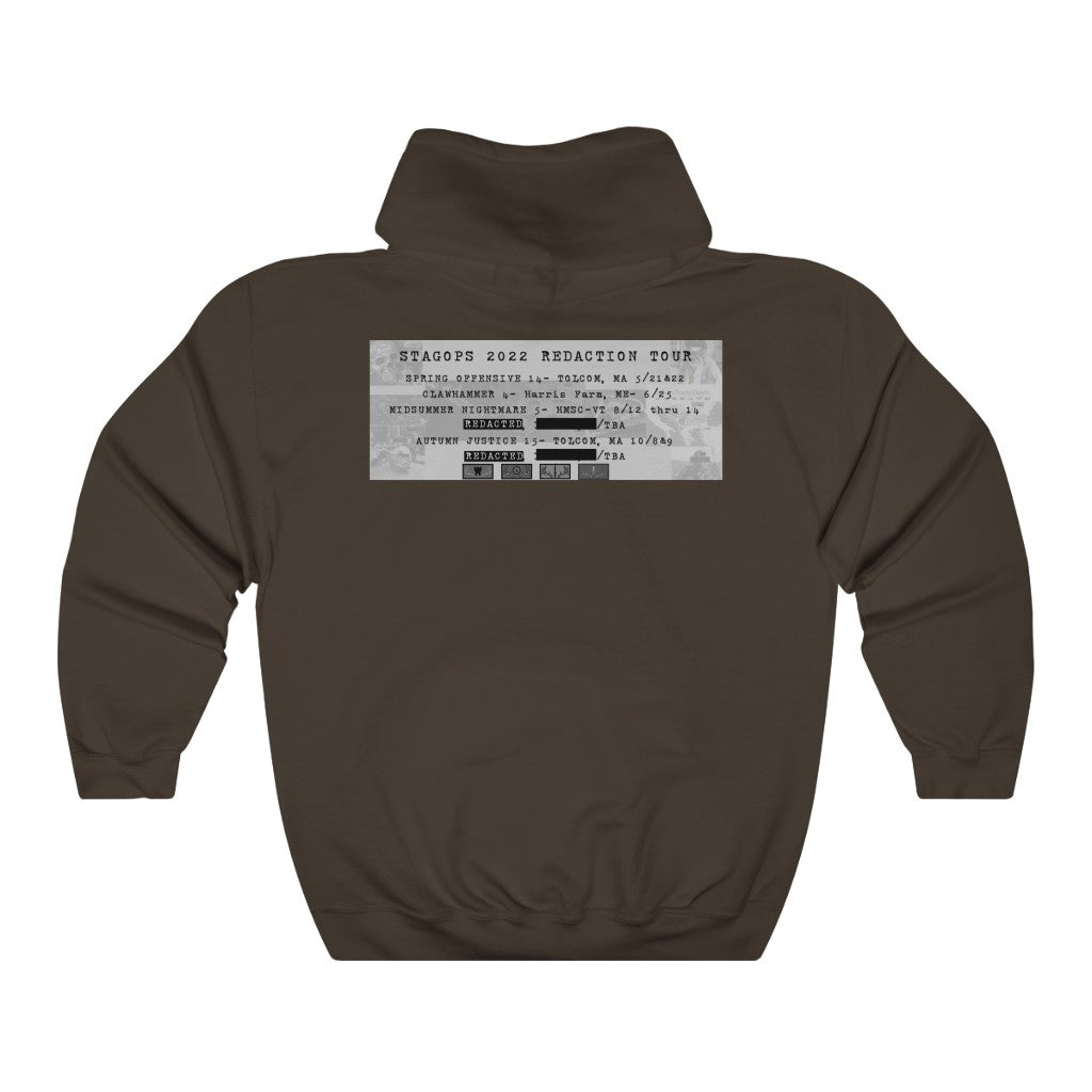 2022 REDACTED Tour hoodie