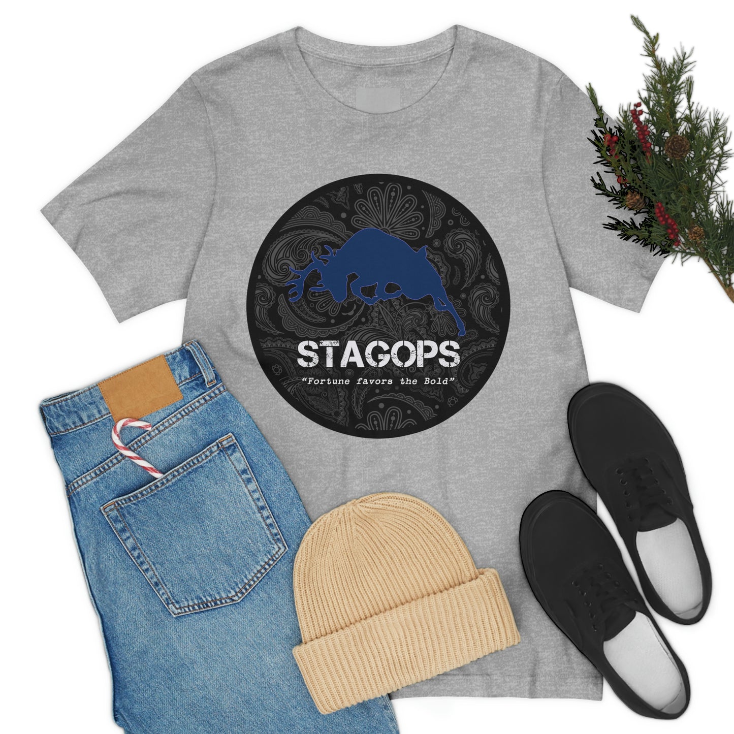 2015 STAGOPS "Fortune Favors the Bold" Tee