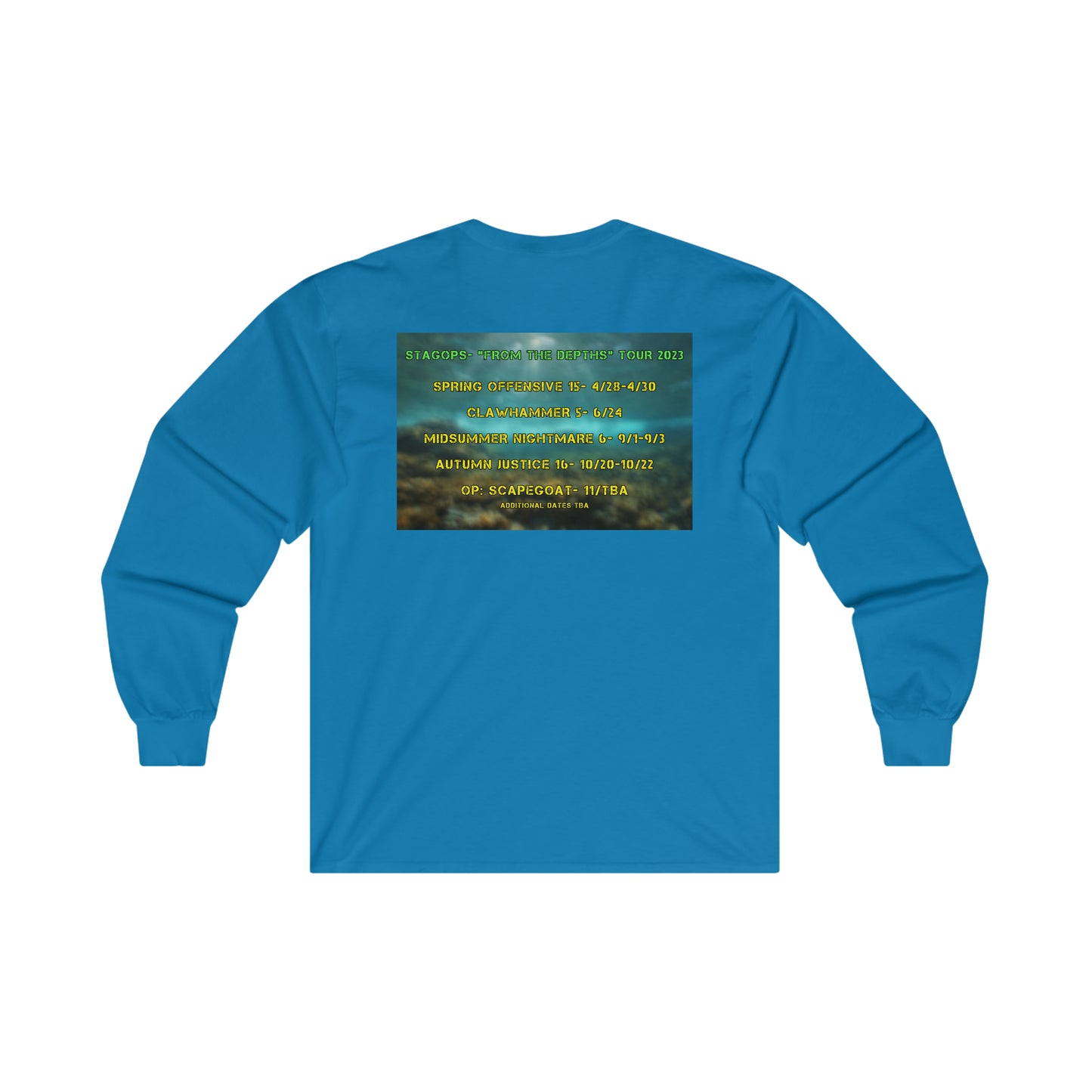 2023 From the Depths Tour (Double print) Ultra Cotton Long Sleeve Tee