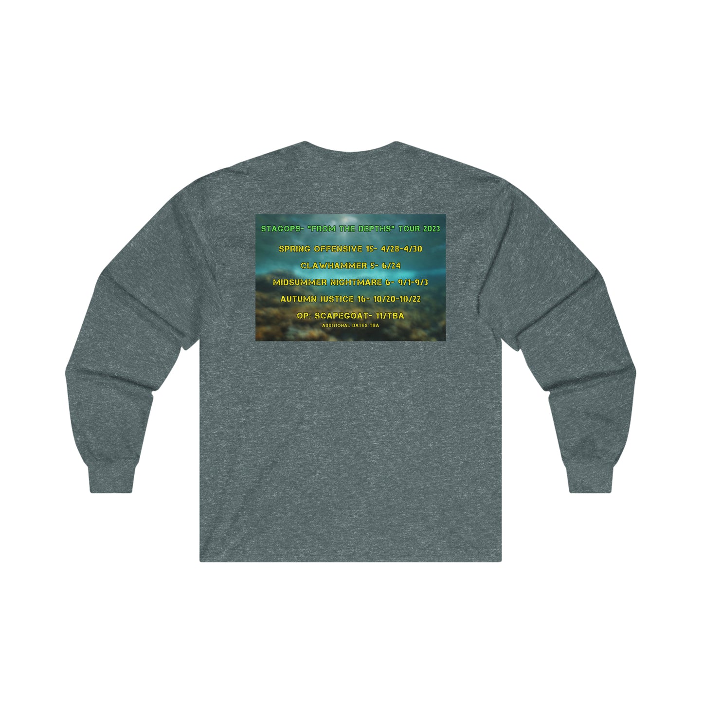 2023 From the Depths Tour (Double print) Ultra Cotton Long Sleeve Tee