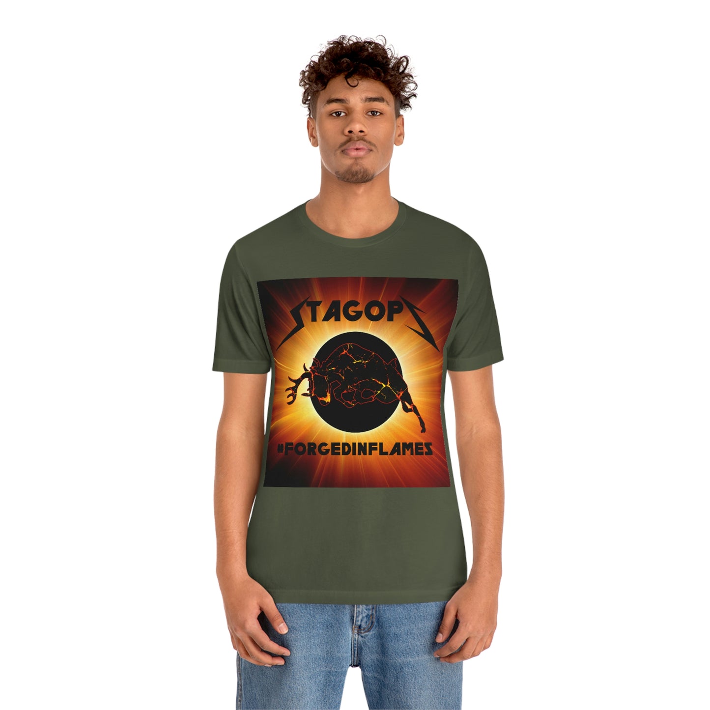 STAGOPS 2021 "Forged in Flames" double sided Tee